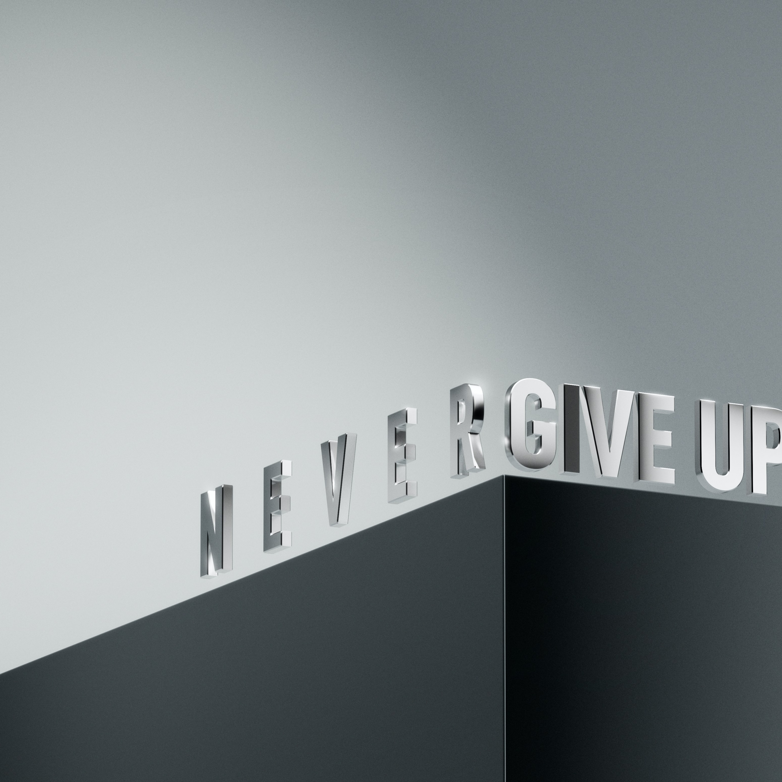 Never Give Up Wallpaper 4K, Motivational, Quotes, #6785
