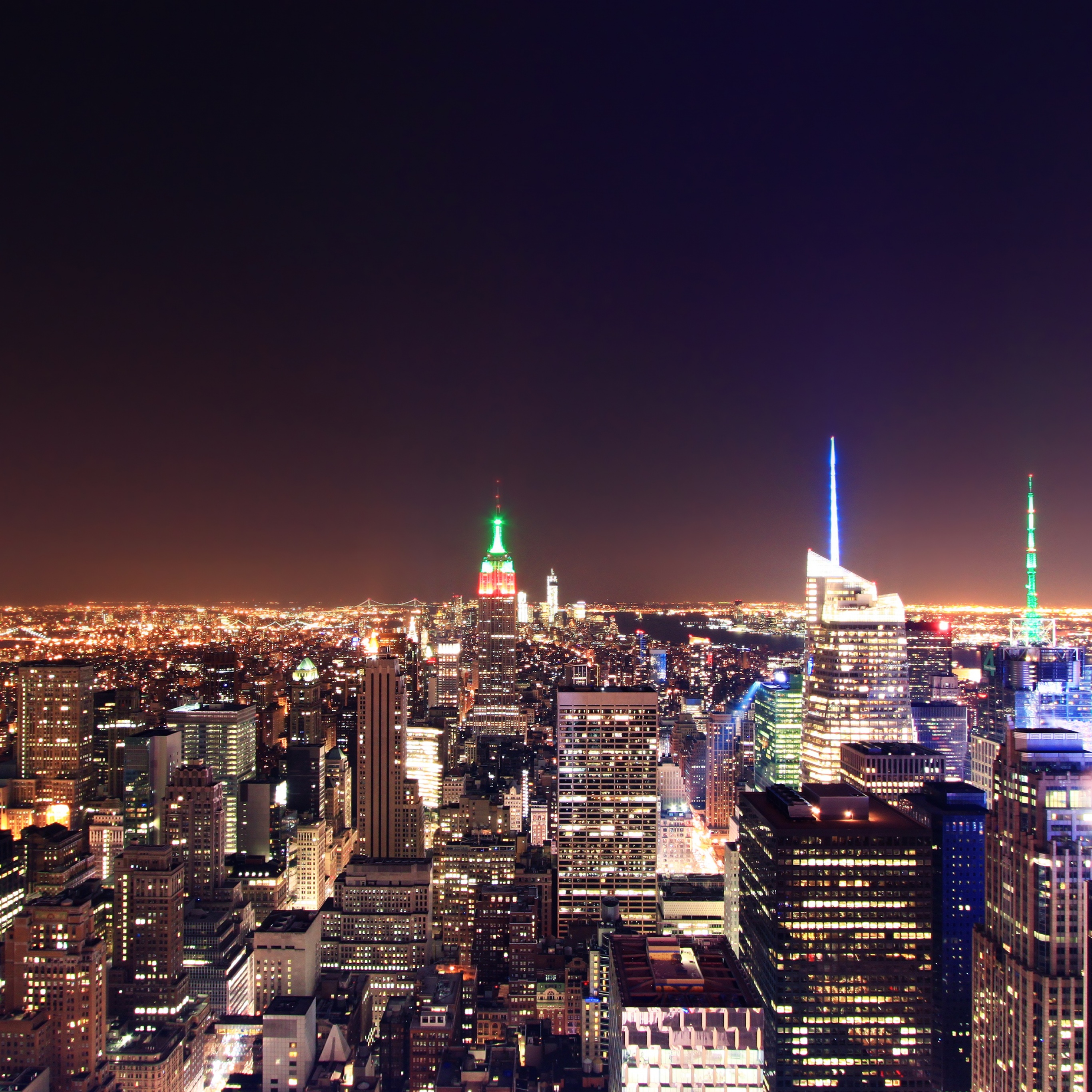 new york night lights