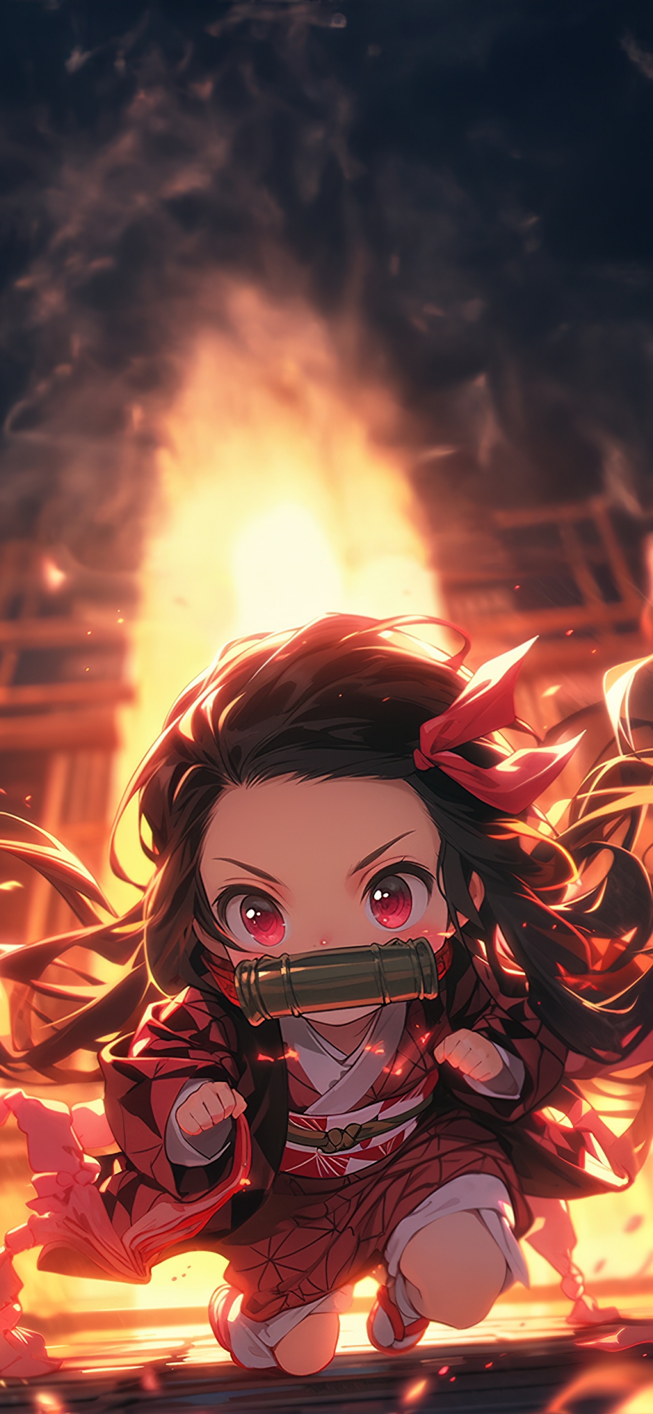 Demon Slayer Tanjiro & Nezuko Wallpaper - Anime Wallpaper Phone