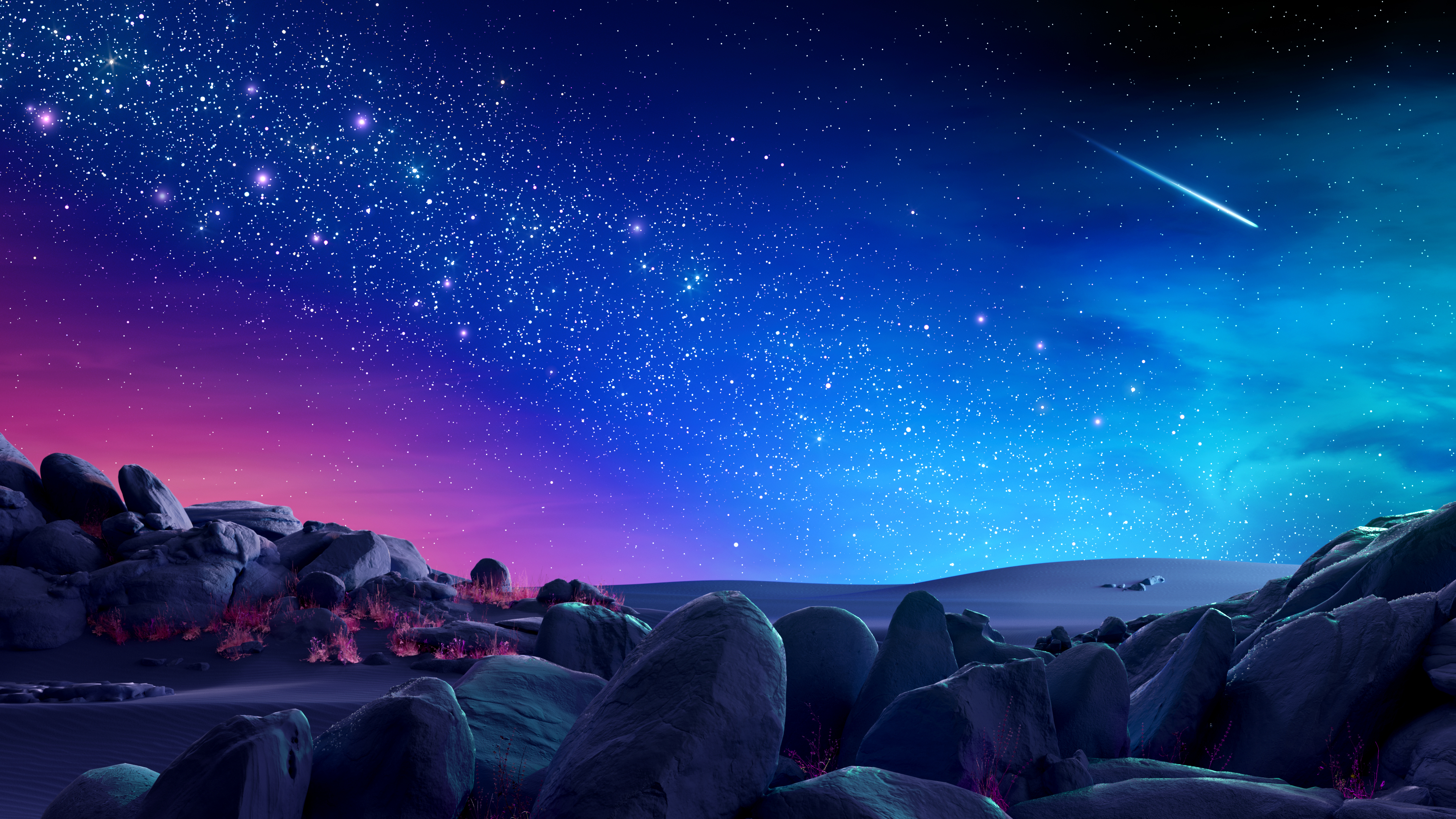 Download 4K Ultra HD Phone Night Stars Sky Wallpaper