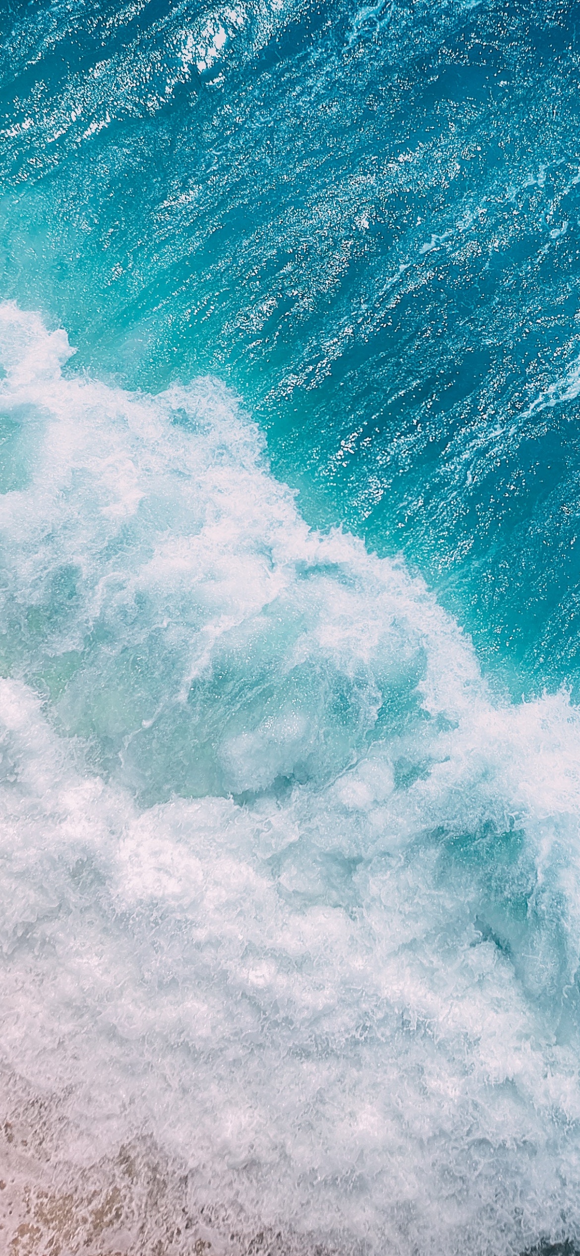 Ocean Waves Wallpaper 4K, Aerial view, Ocean, Water, Drone photo