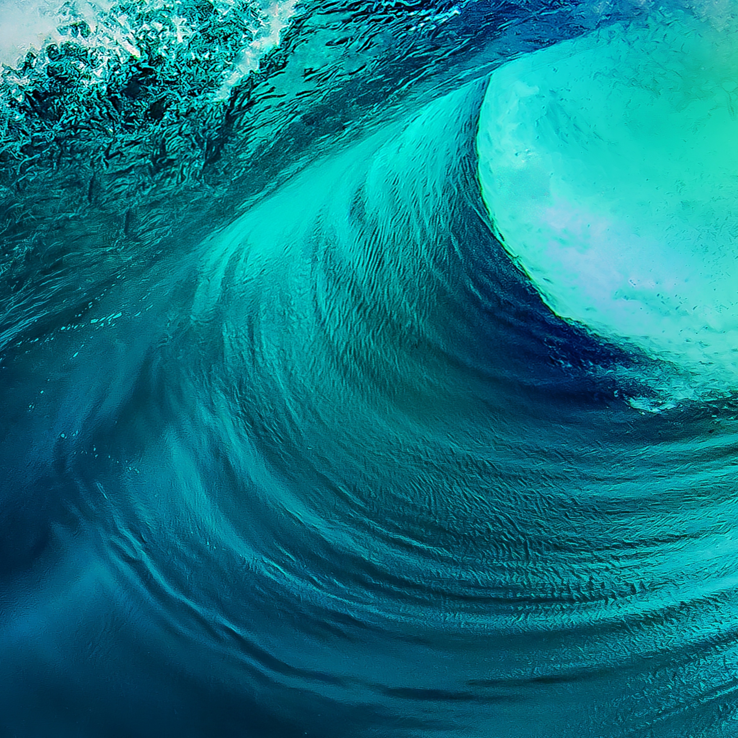 Ocean Waves Wallpaper 4K, Stock, Vivo NEX, Nature, #481