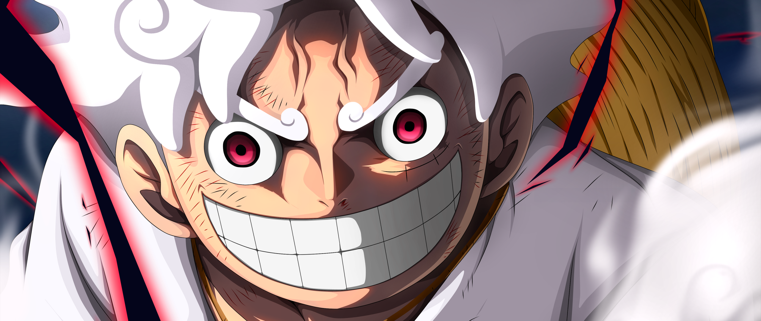 Luffy Wallpaper 4K, Laughing, One Piece, 5K