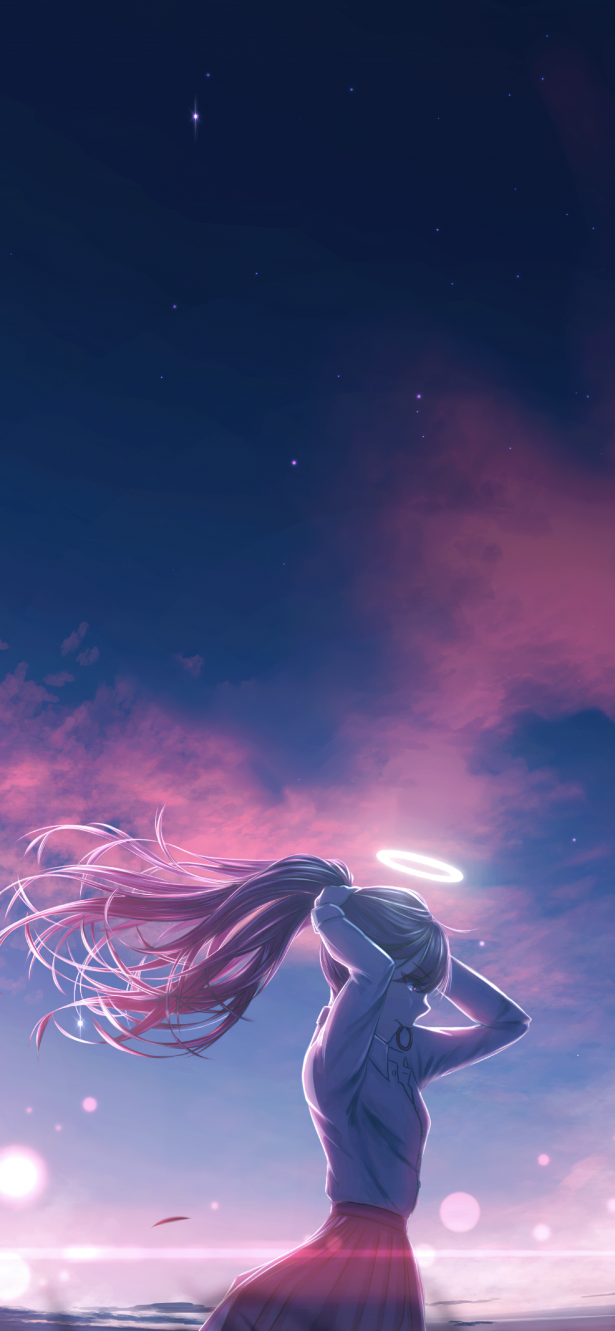 Anime girl Wallpaper 4K, Girly backgrounds, Surreal, Fairy