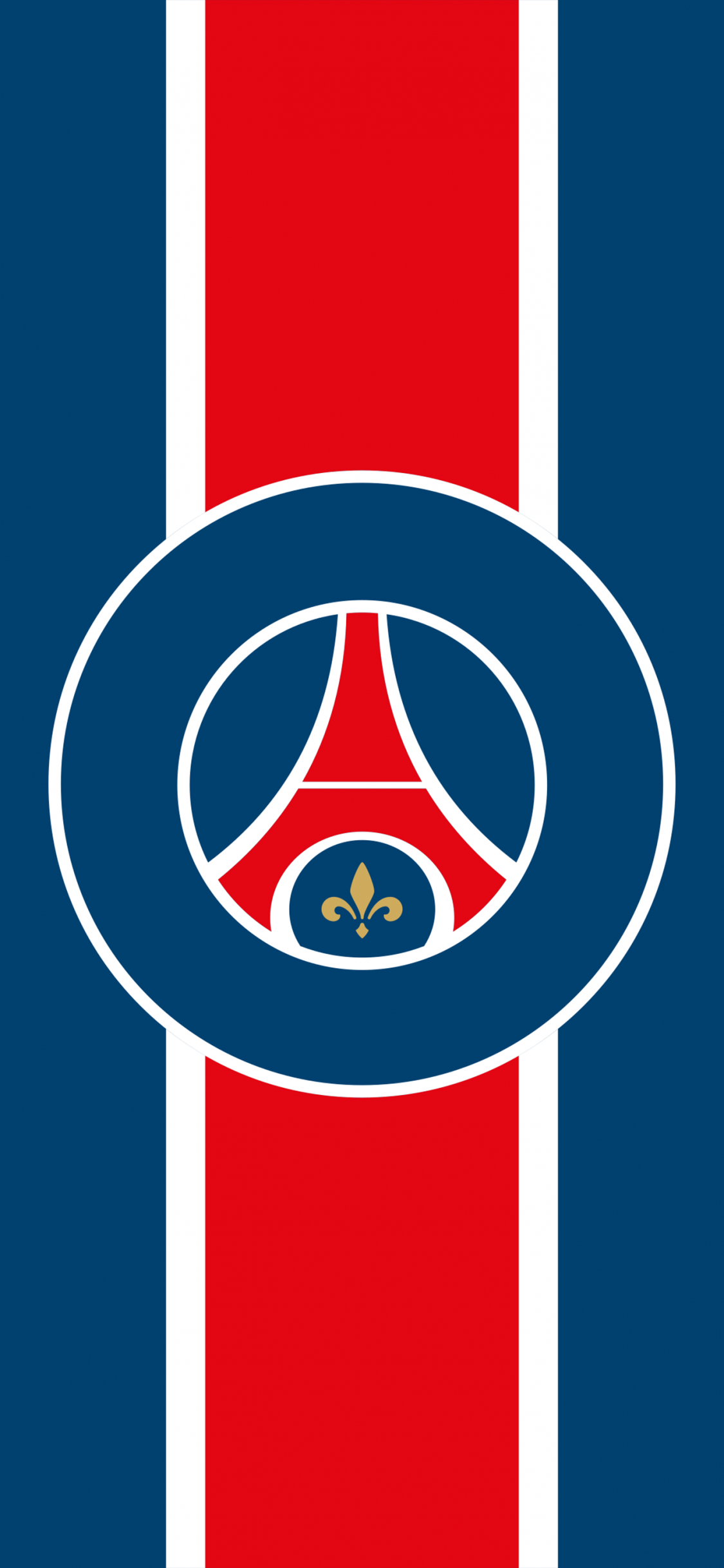 Paris Saint-Germain Wallpaper 4K, Minimalist, Logo, 5K