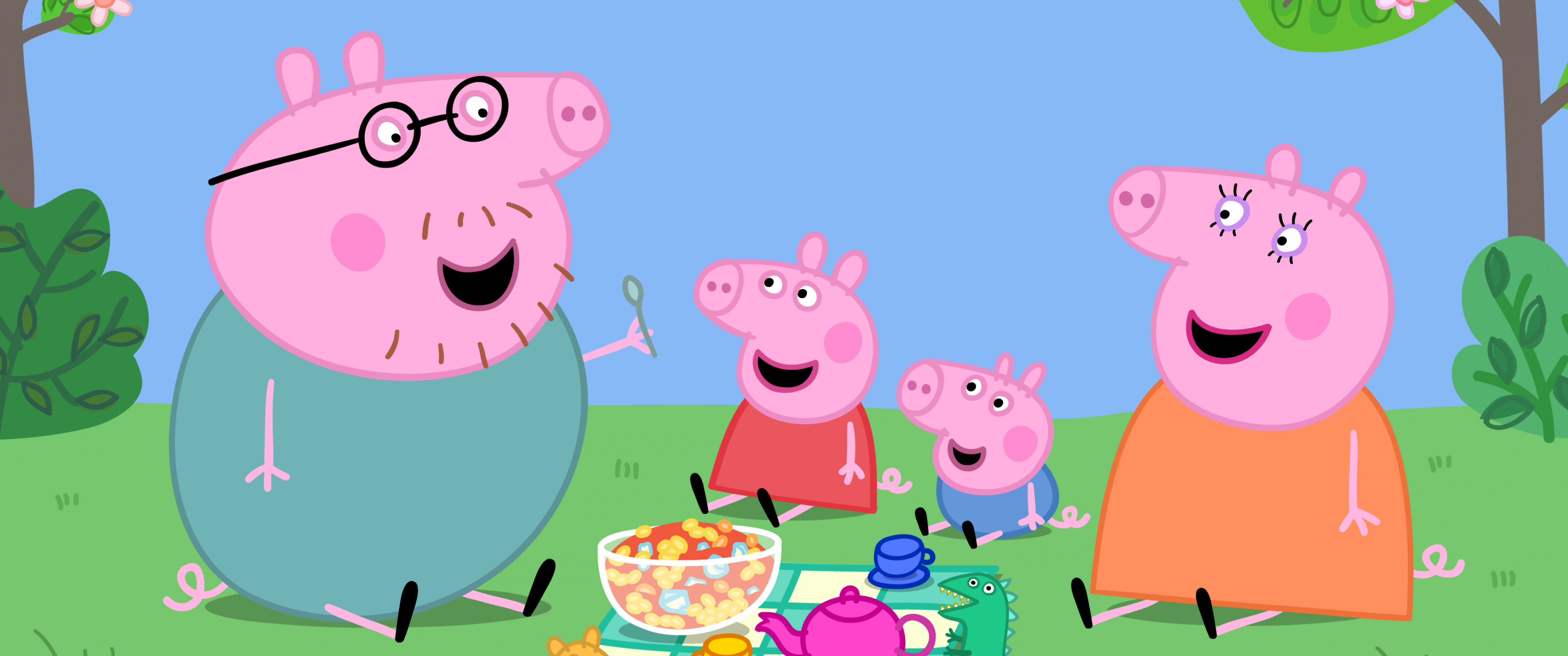 Peppa Pig Wallpaper 4K, Cartoon, TV series, Movies, #6857
