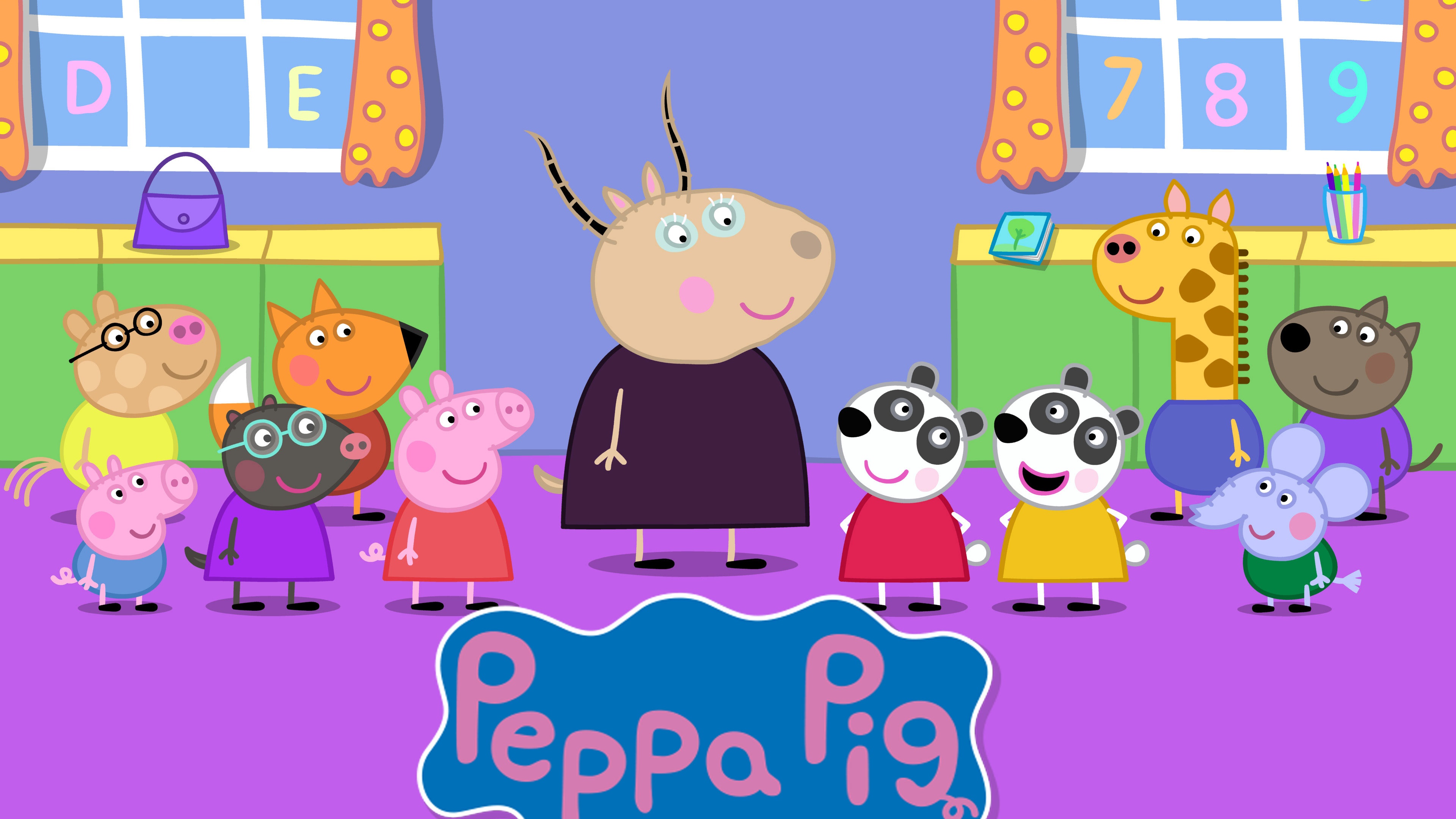 Peppa Pig Wallpaper 4K, Cartoon, TV series, Movies, #6856