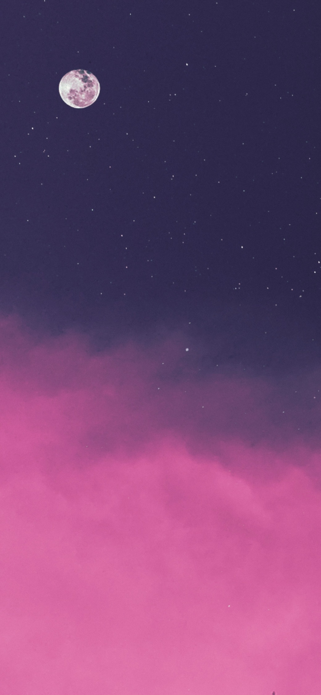 Aesthetic Pink Clouds With Stars Goimages Connect