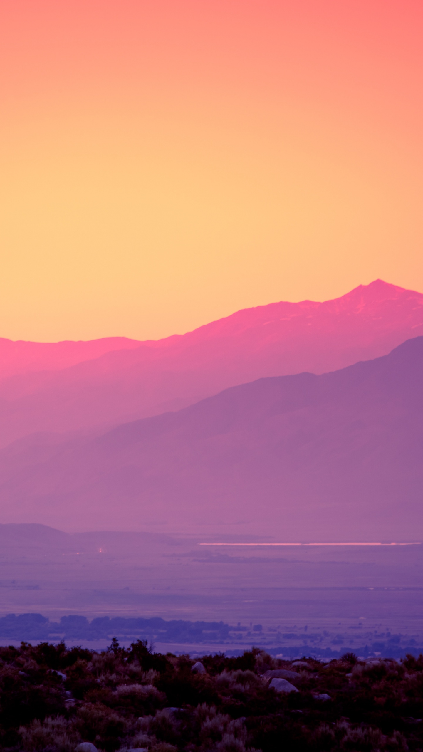 Pink sky Wallpaper 4K, Sunset, Gradient, Nature, #3162