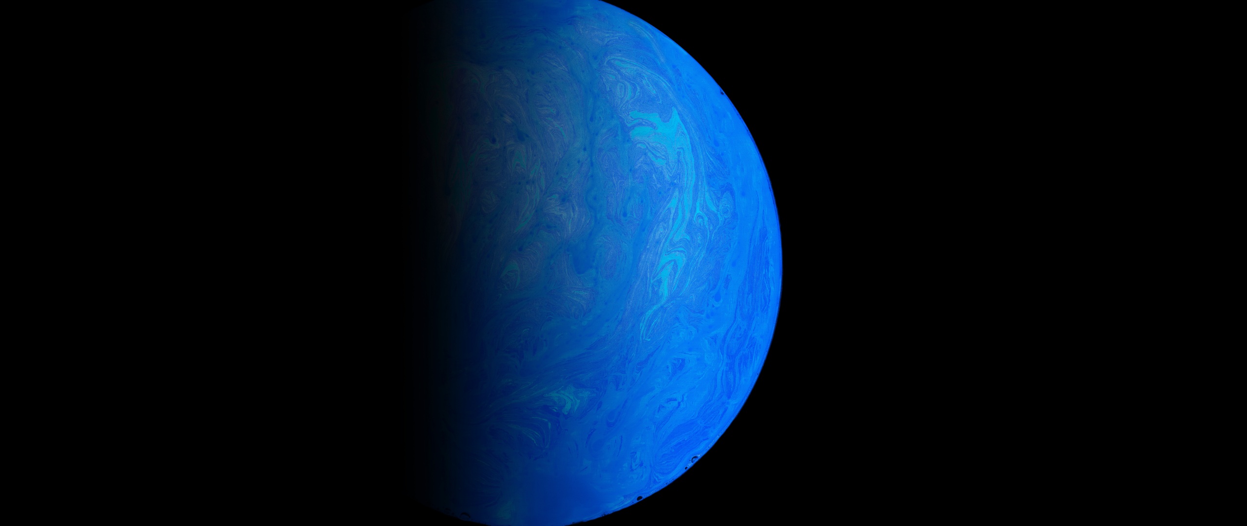 HD wallpaper: blue, planet, 7680x4320, 4k, 8k, HD