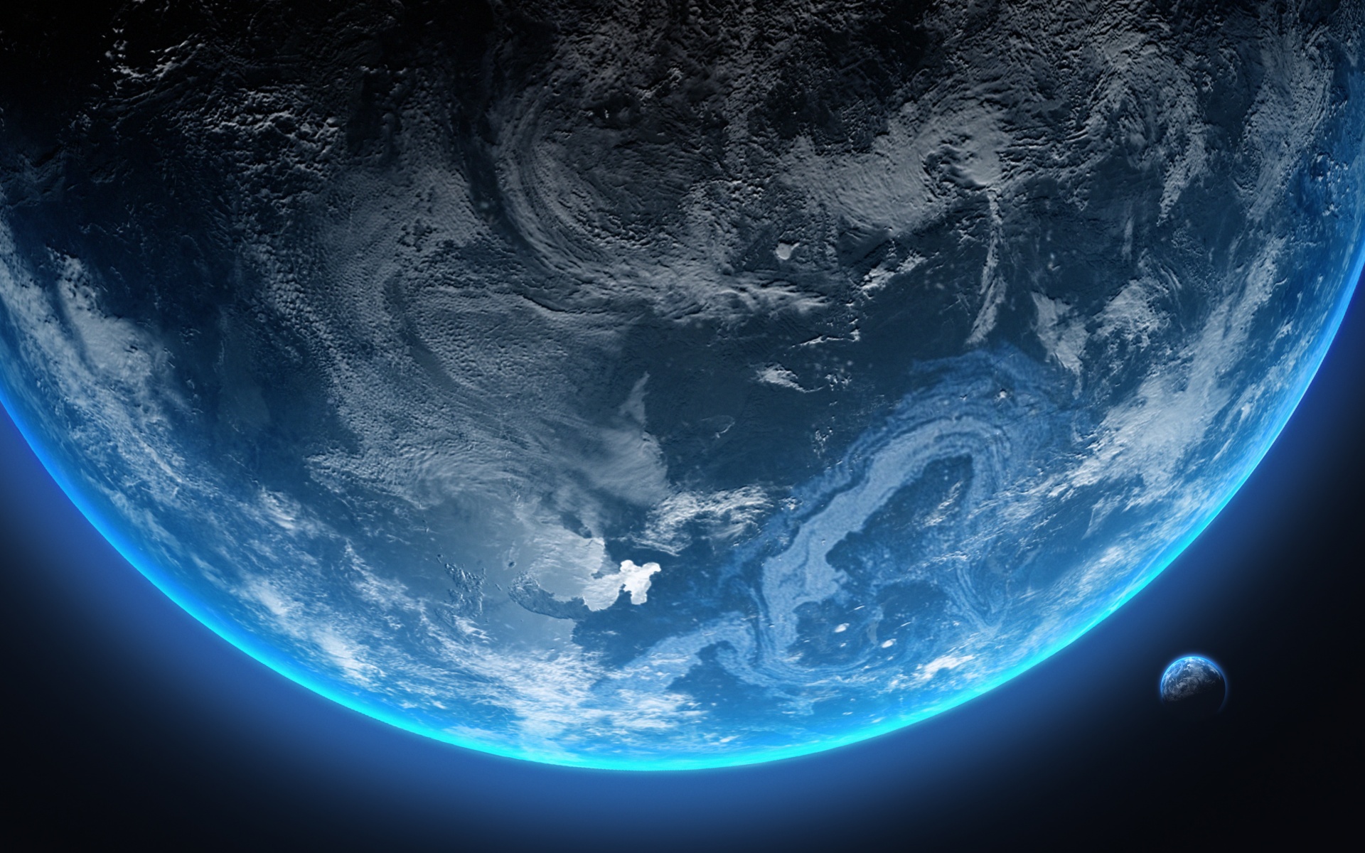 Planet Earth Wallpaper 4K, Orbit, Outer space, Space, #8769