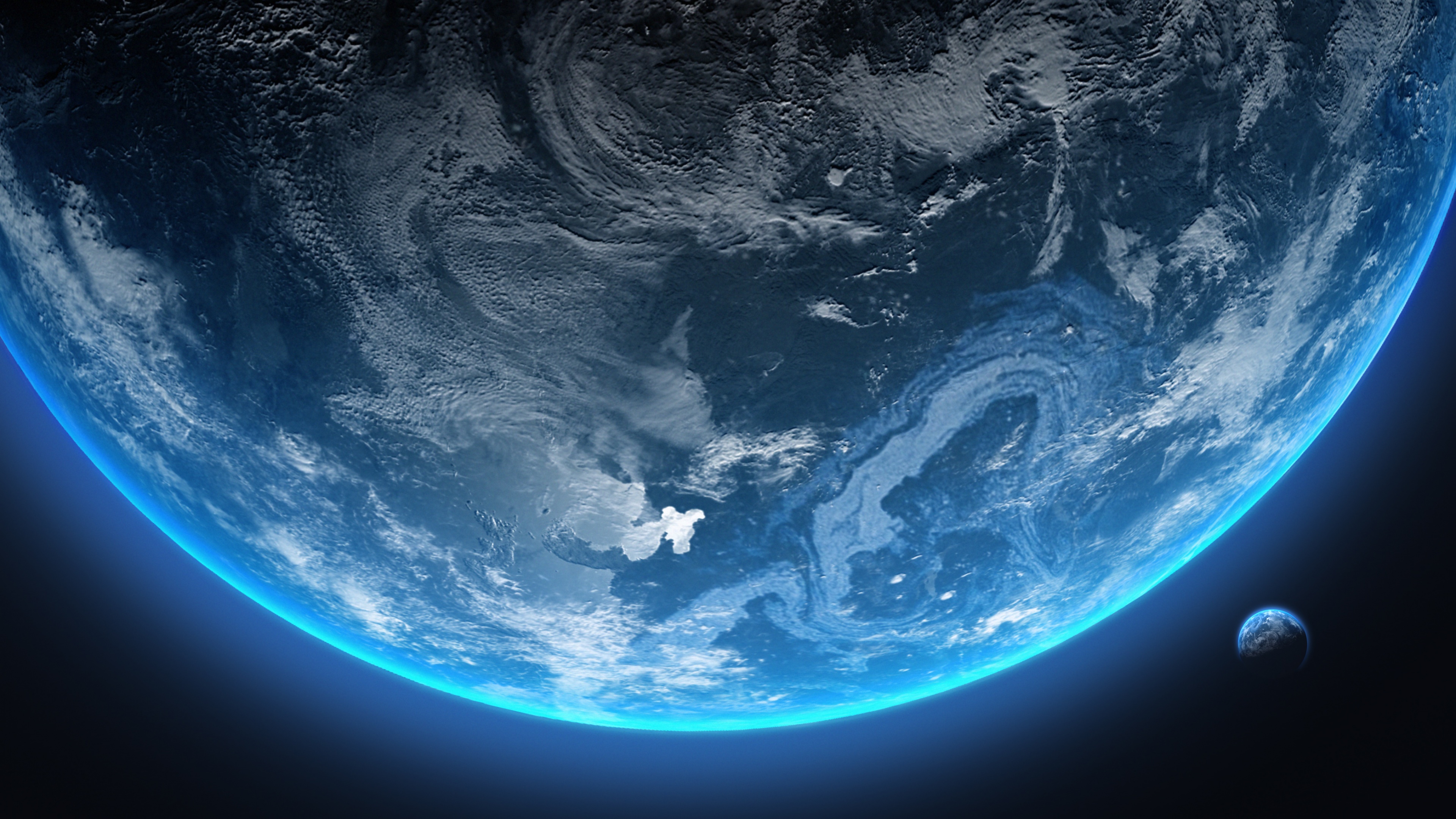 Planet Earth Wallpaper 4K, Orbit, Outer space, Space, #8769