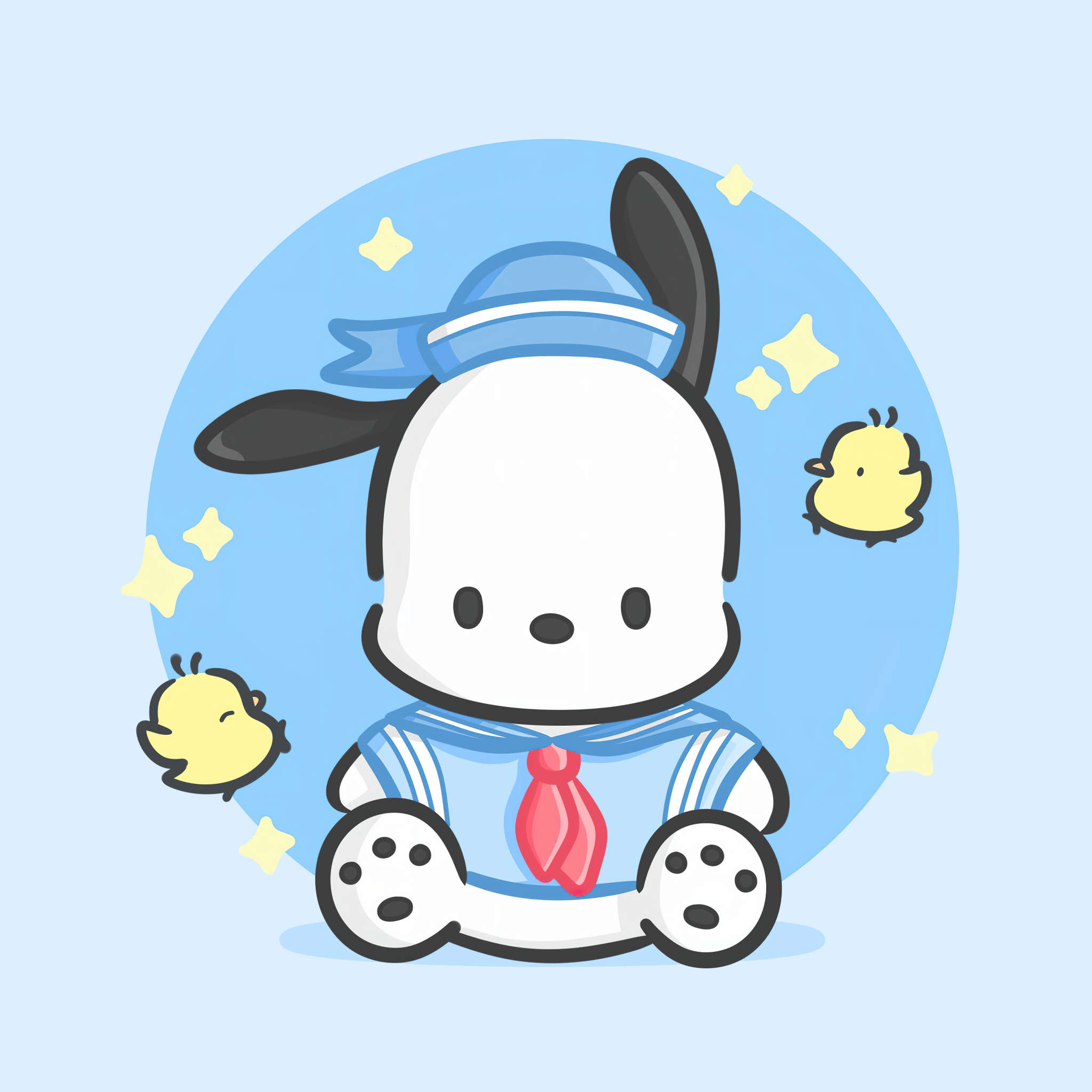 Pochacco рисунки. Pochacco без фона. Почакко обои. Ciao Salut Sanrio icon.