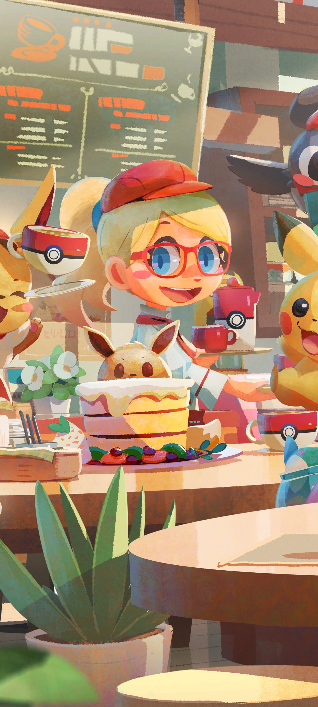 Pokémon Café Mix Wallpaper 4K, 2020 Games, Android games, 5K, 8K, Games