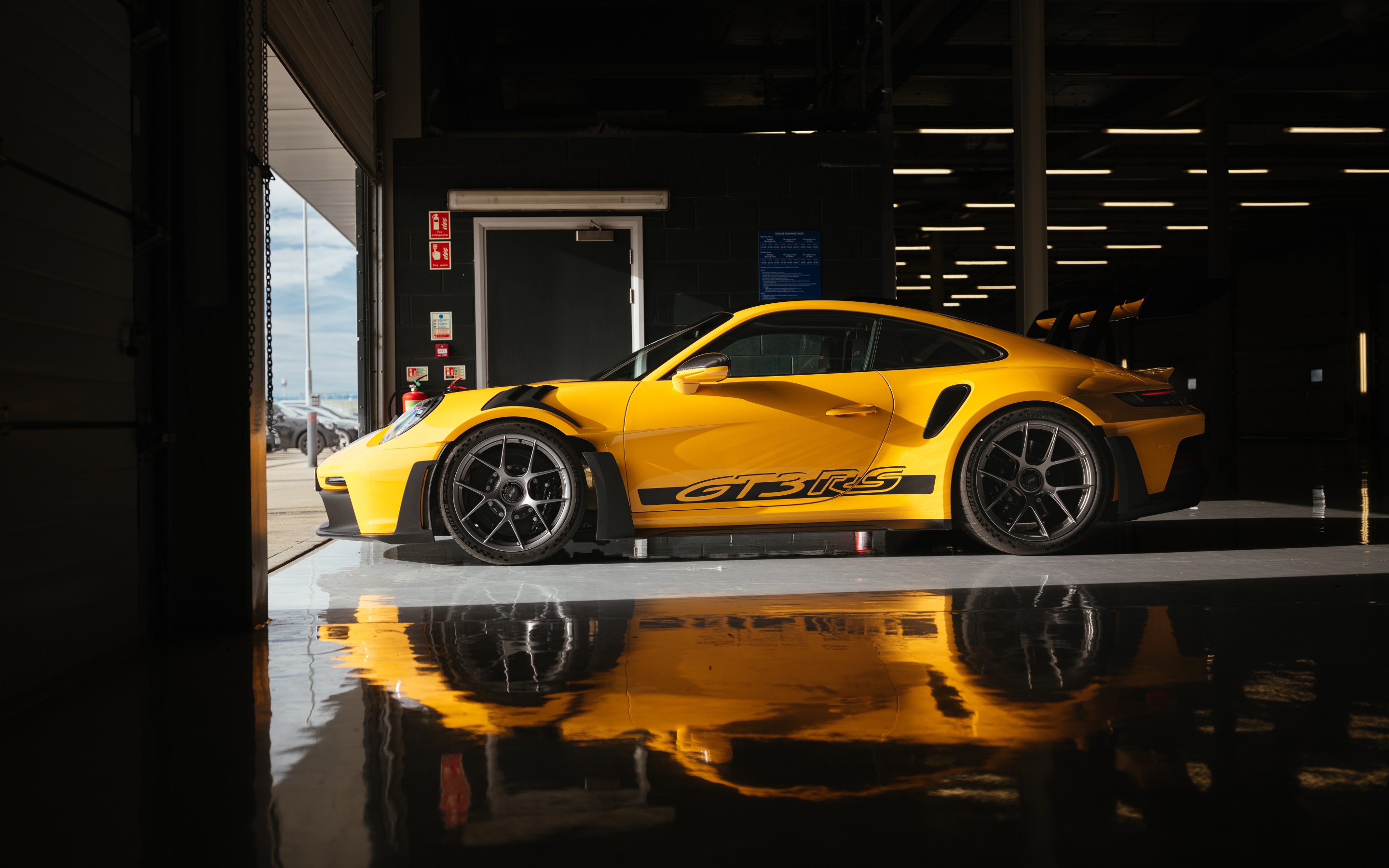Porsche 911 GT3 RS Wallpaper 4K, Weissach package, 2022, 5K, 8K