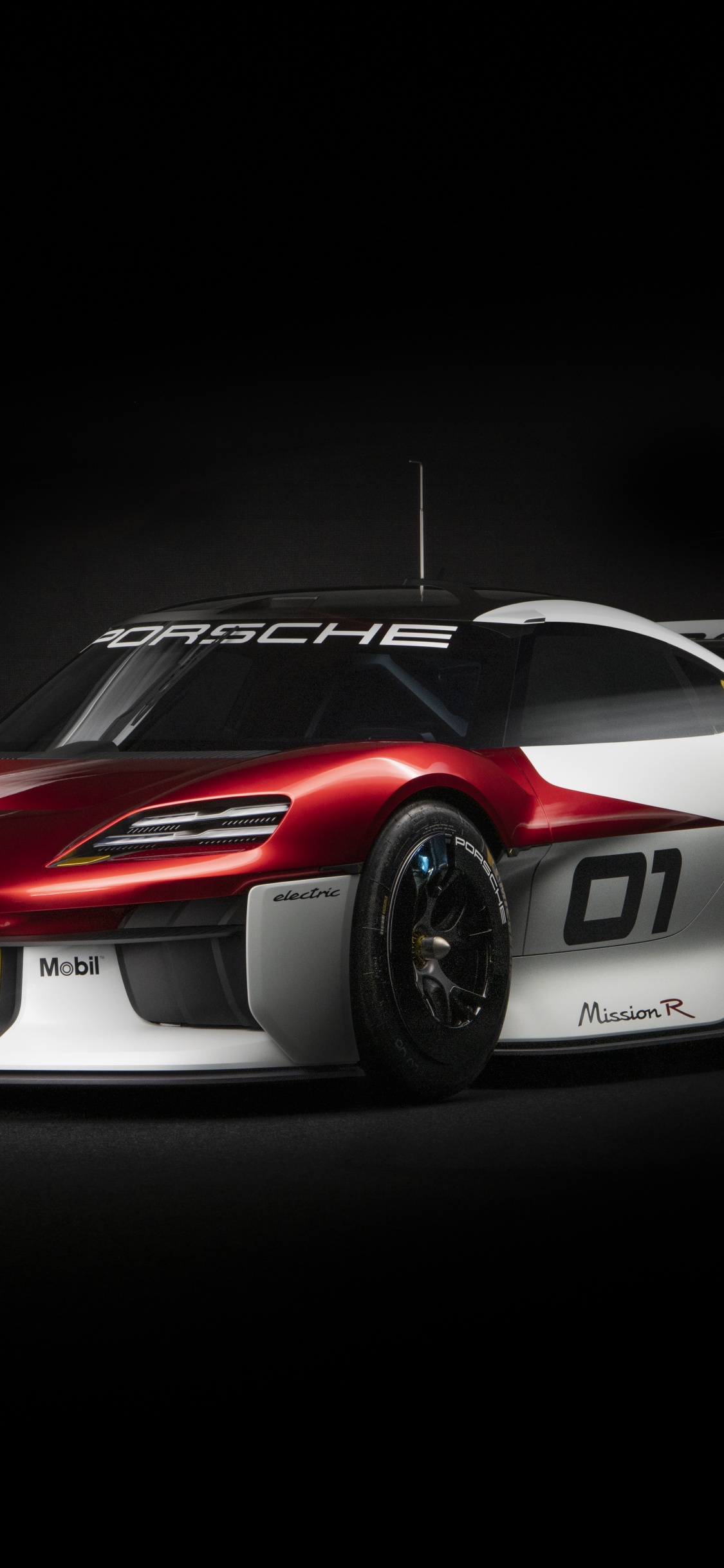 Porsche Mission R Wallpaper 4K, Electric Sports cars, Black/Dark, #6526