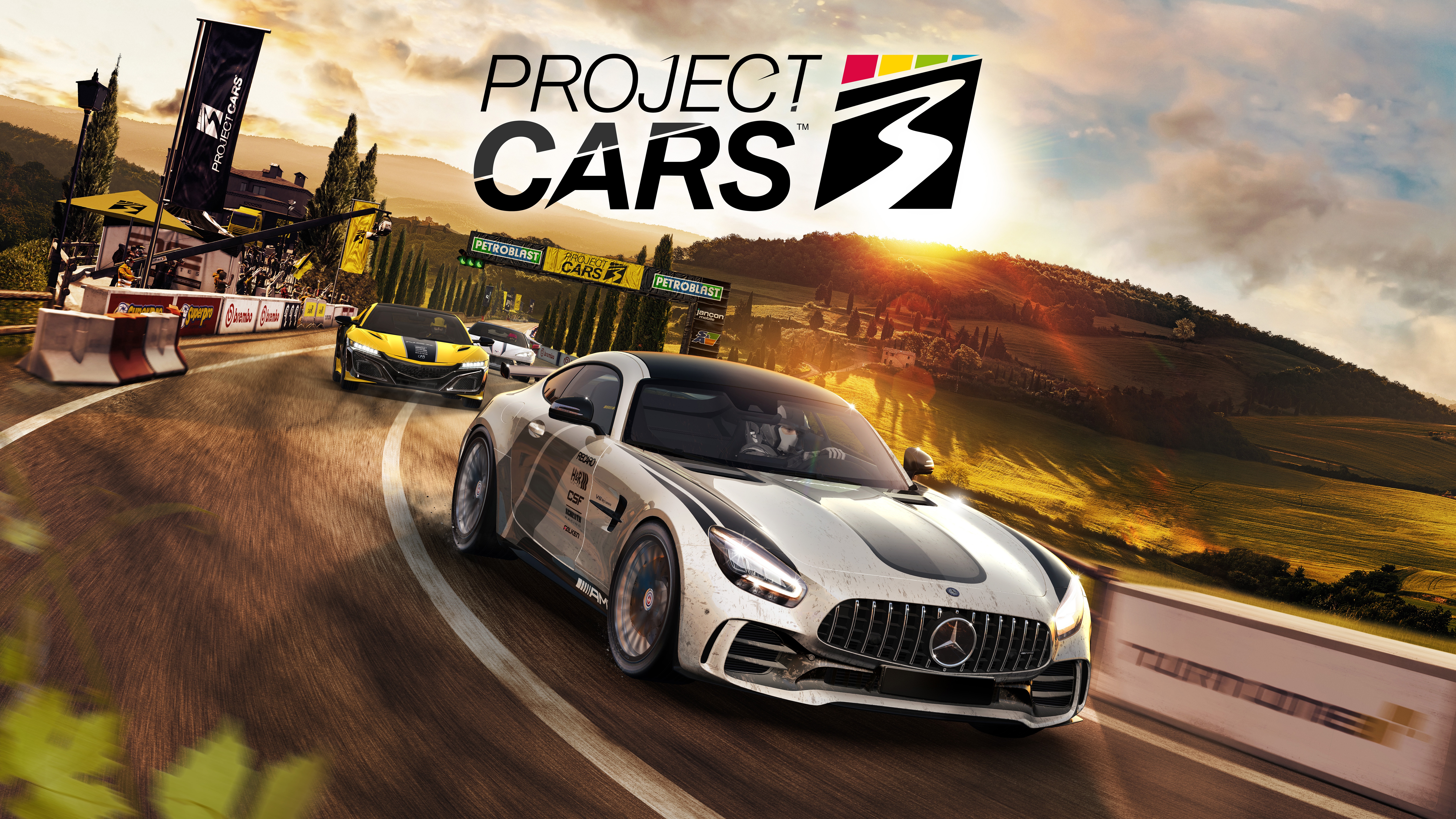 Project CARS 3 Wallpaper 4K, Mercedes-AMG GT R, Games, #1629
