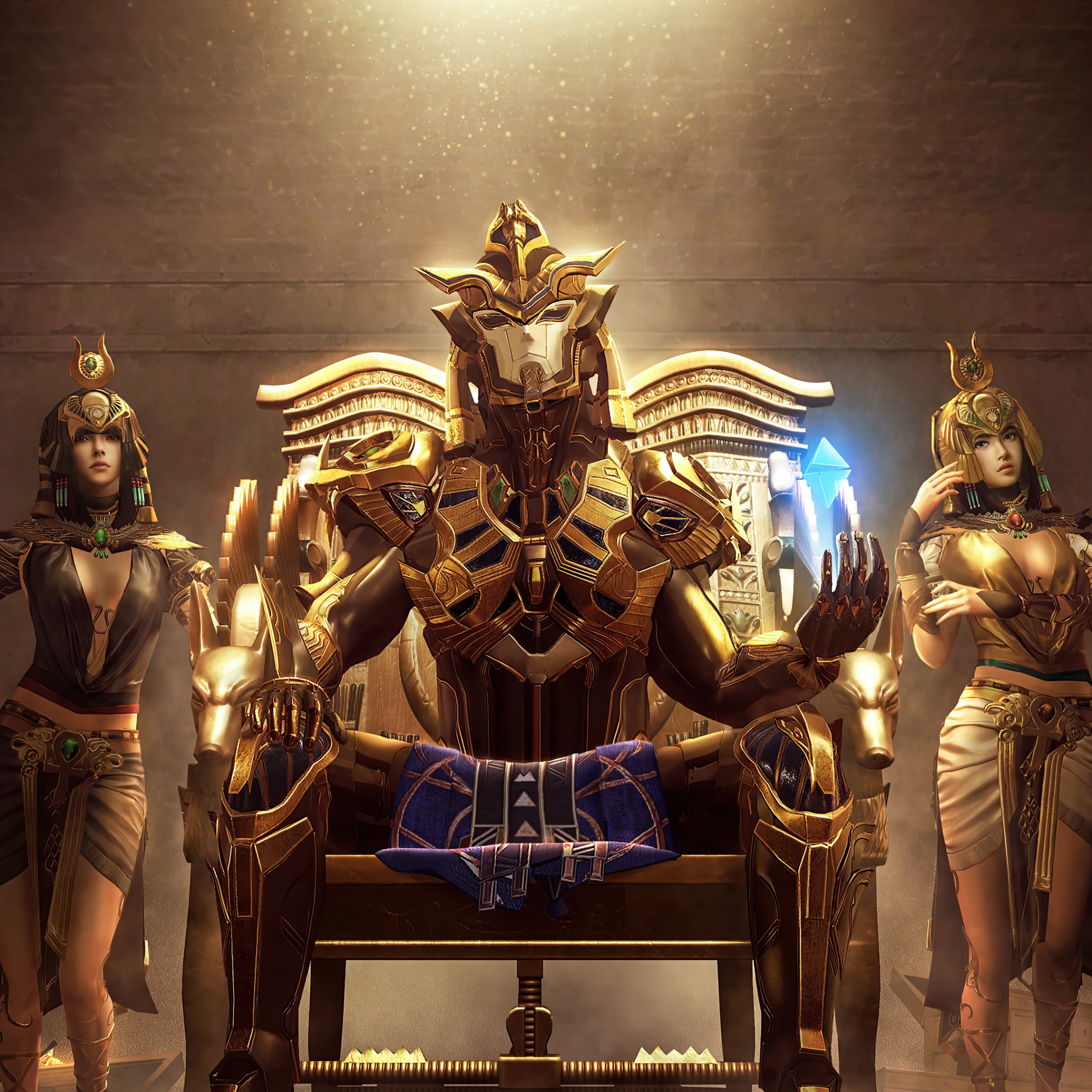 Pubg Mobile Wallpaper 4k Golden Pharaoh X Suit Games 2631