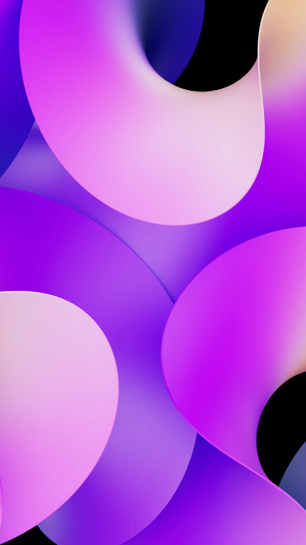 Purple curves Wallpaper 4K, Gradient curves, Abstract, #9178