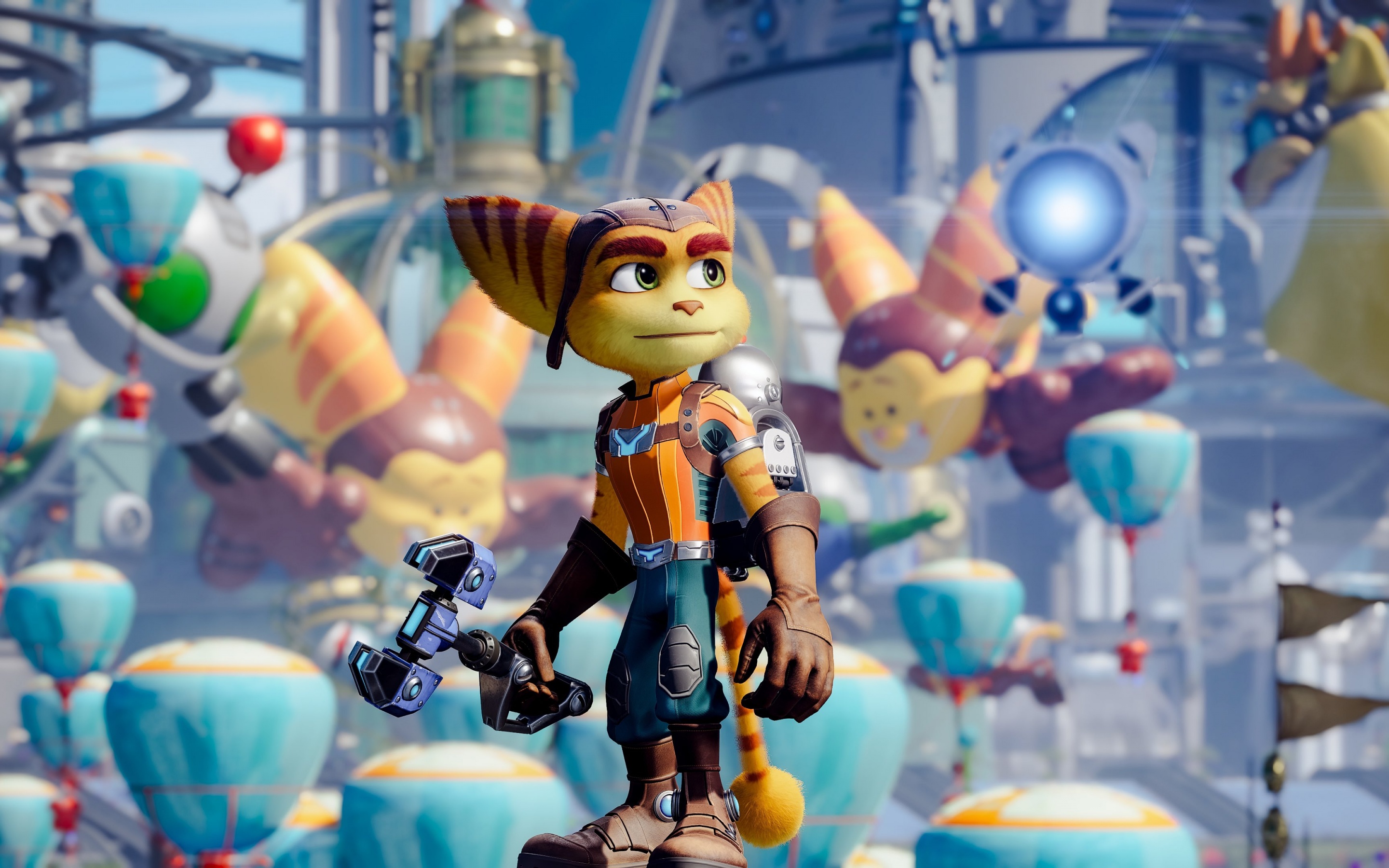 Ratchet & Clank: Rift Apart Wallpaper 4K, Game Art, Screenshot