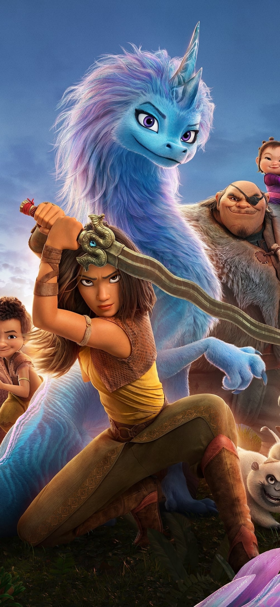 Raya and the Last Dragon 4K Wallpaper, Animation, 2021 Movies, Movies
