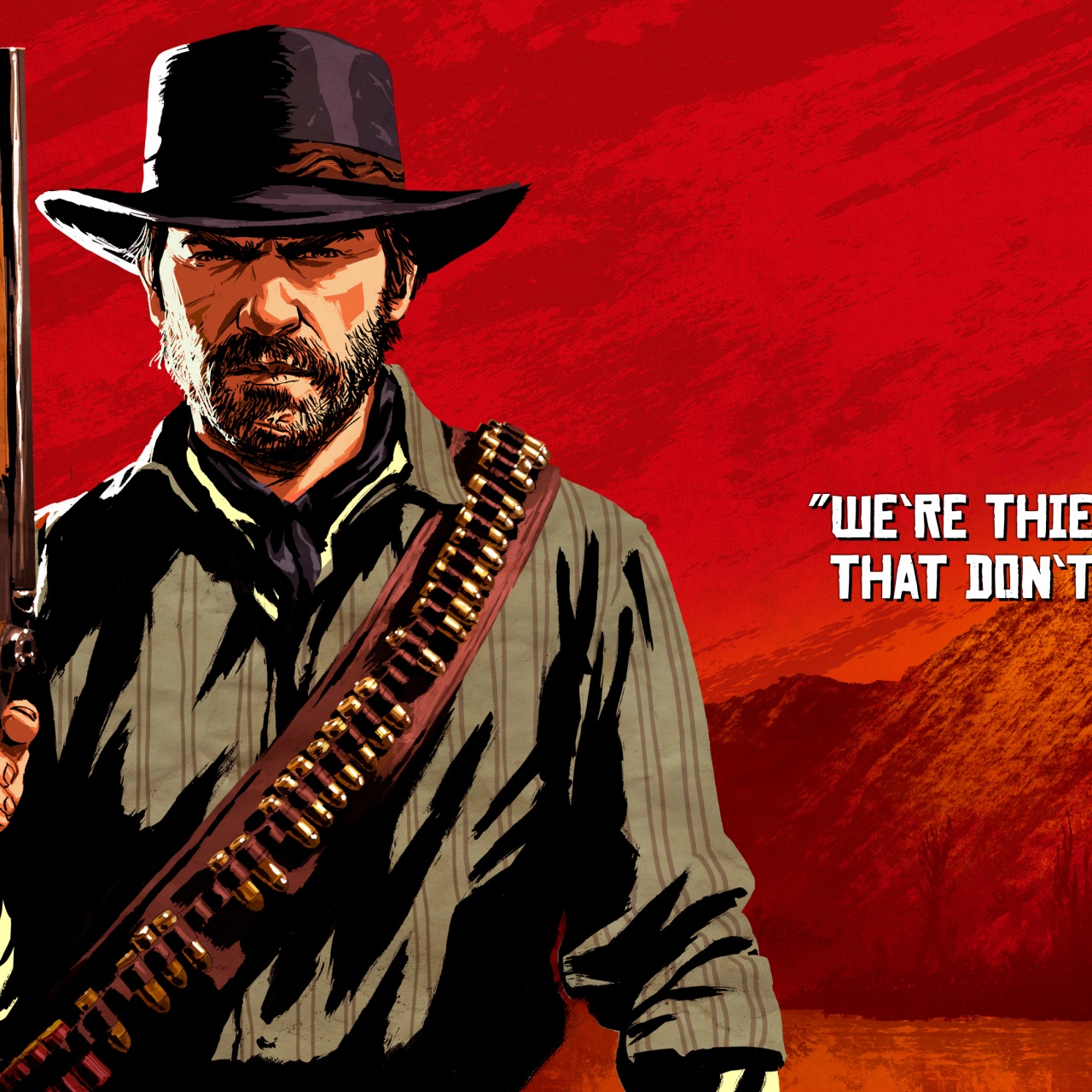 Red Dead Redemption 2 Wallpaper 4K, Arthur Morgan quotes