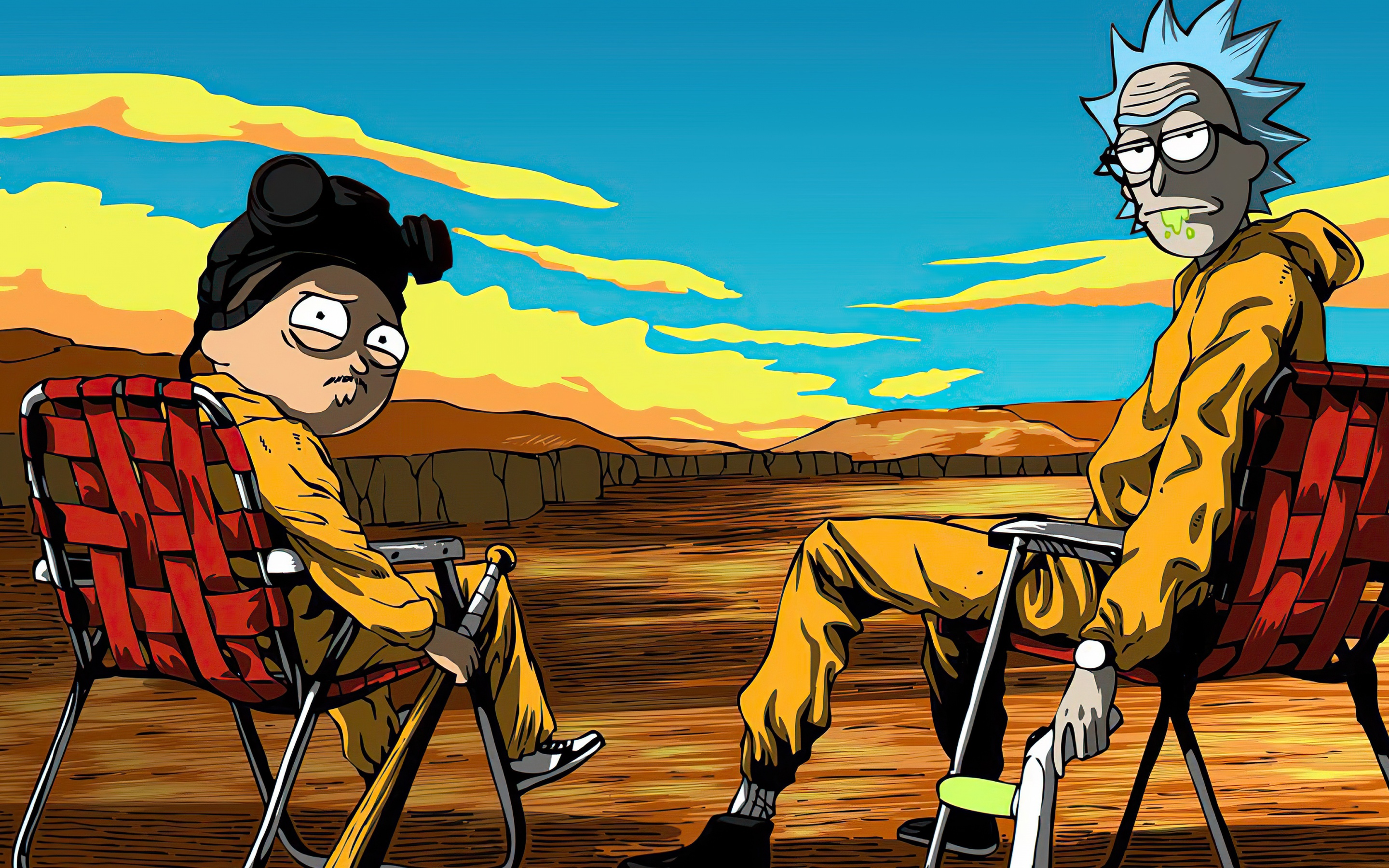 Rick and Morty Wallpaper 4K, Breaking Bad, TV series