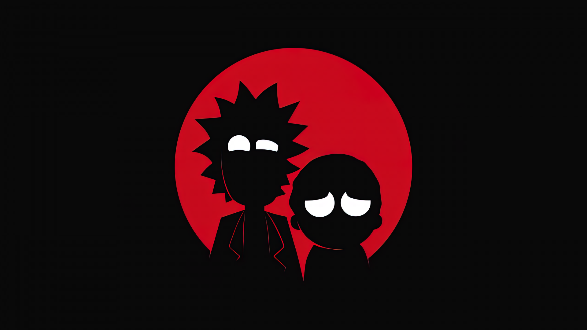 Rick and Morty Wallpaper 4K, AMOLED, Rick Sanchez, Morty Smith