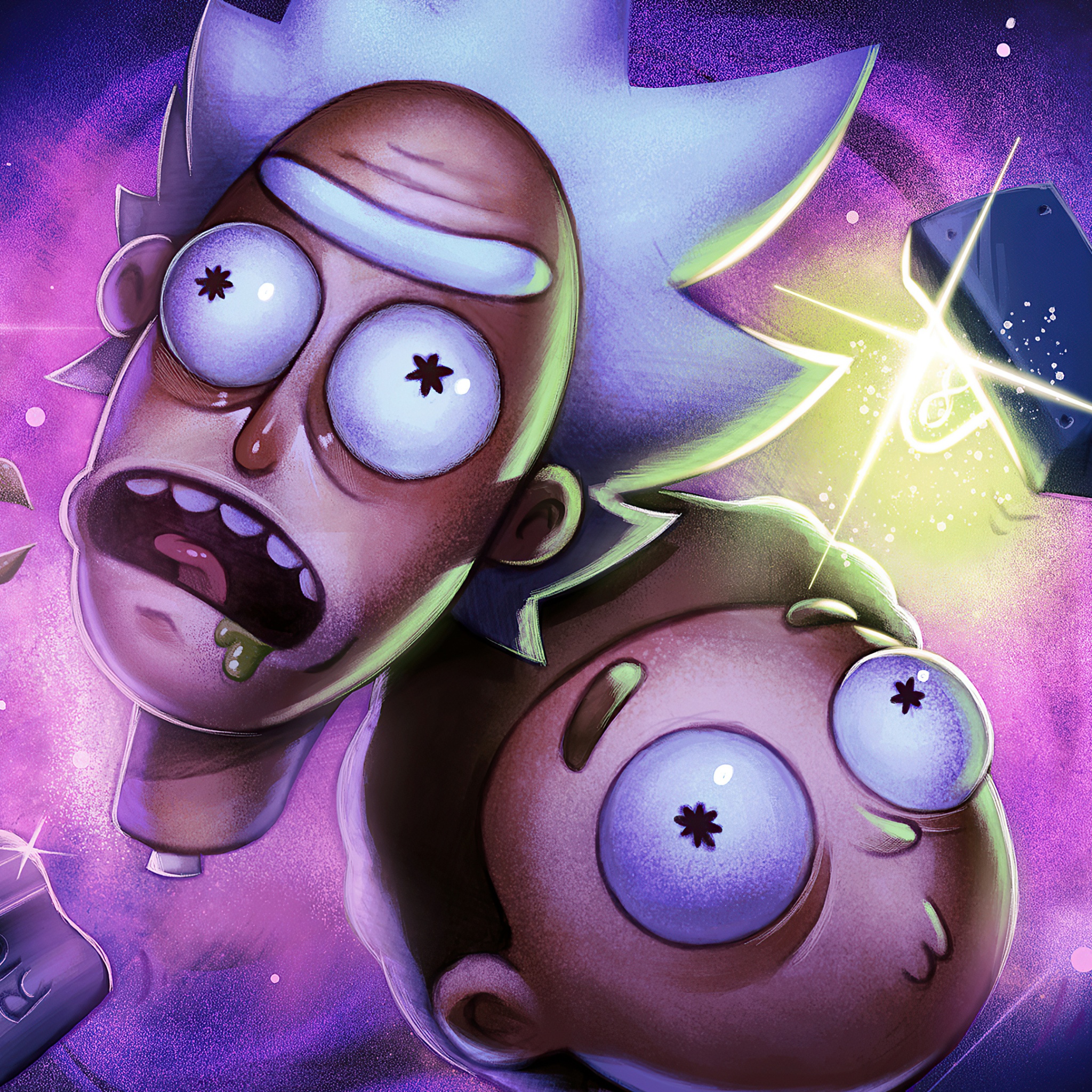 Rick and Morty Trippy Trippy Cartoon HD phone wallpaper  Peakpx