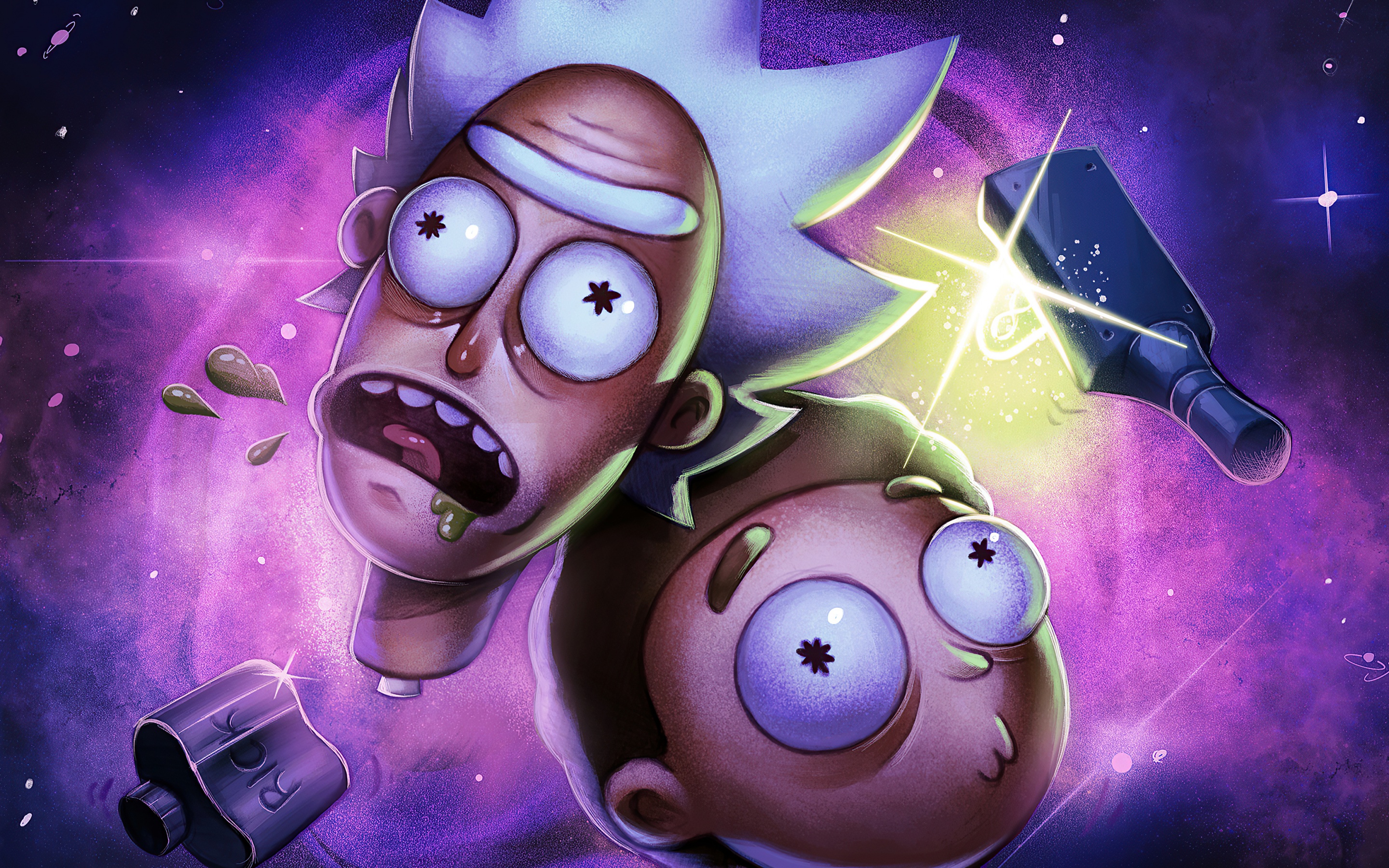 Rick and morty  background Rick and Morty Breaking Bad HD phone wallpaper   Pxfuel