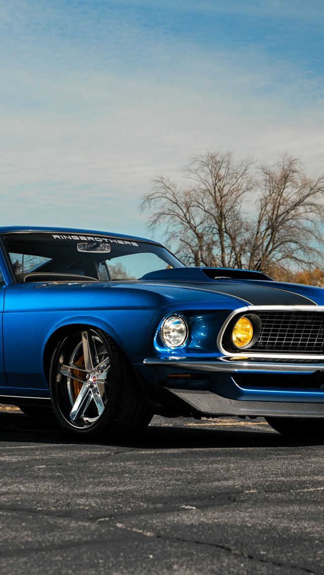  Ringbrothers Ford Mustang Mach Fondo de pantalla 4K, Muscle cars, 5K,