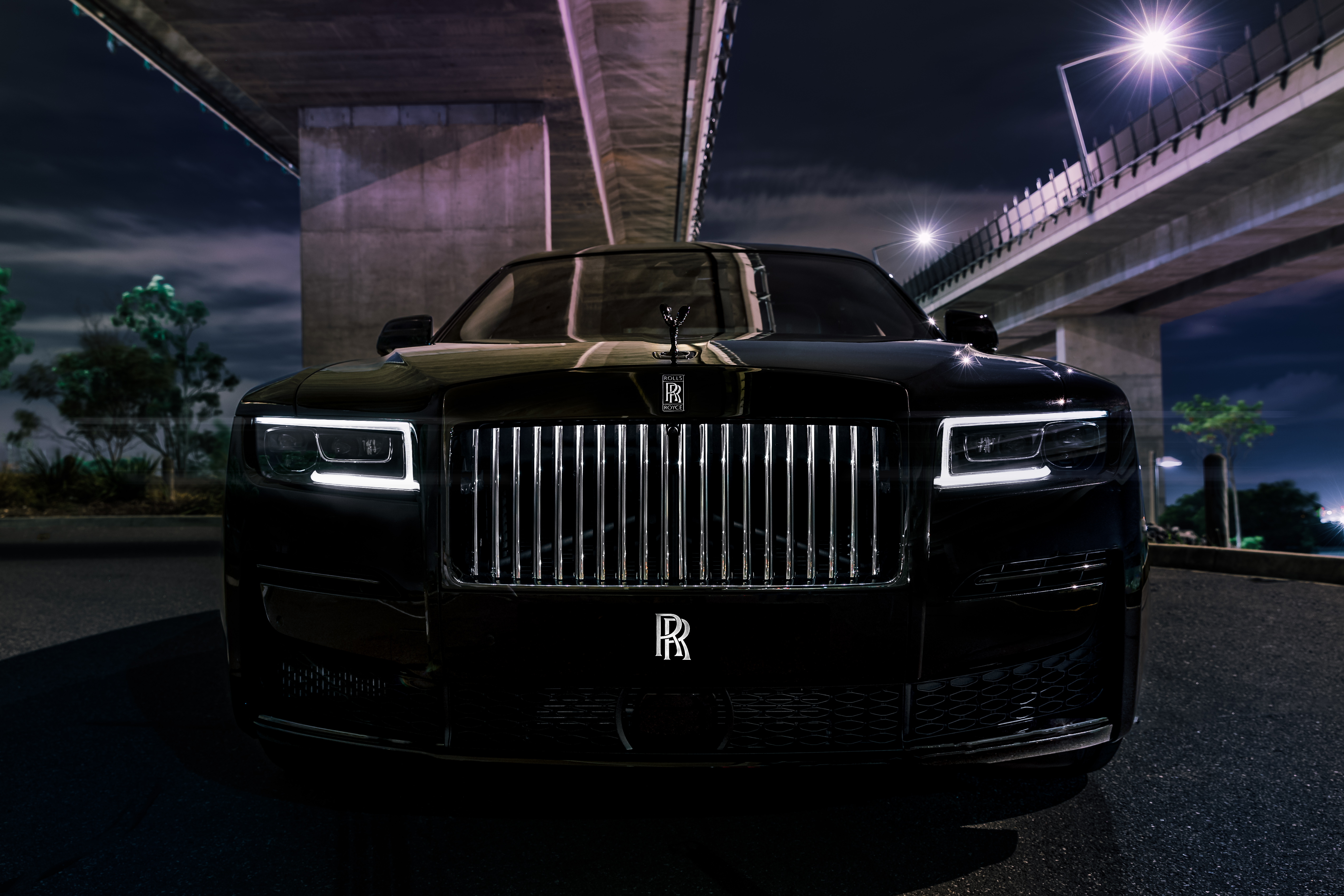 Rolls-Royce Black Badge Ghost Wallpaper 4K, 2022, 5K, Cars, #8328
