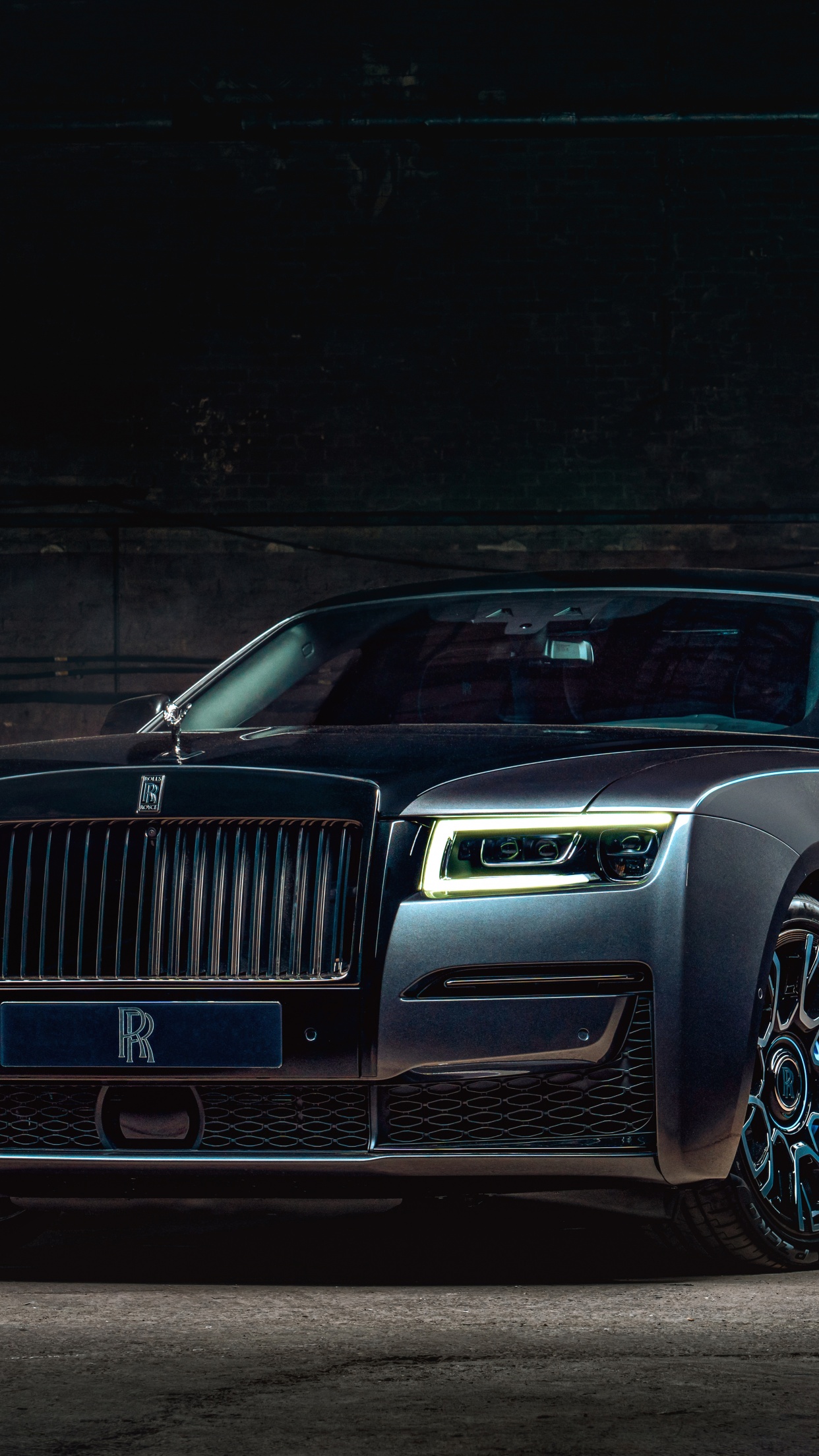 Rolls-Royce Ghost Black Badge Wallpaper 4K, 2021, 5K, 8K, Black/Dark, #6842