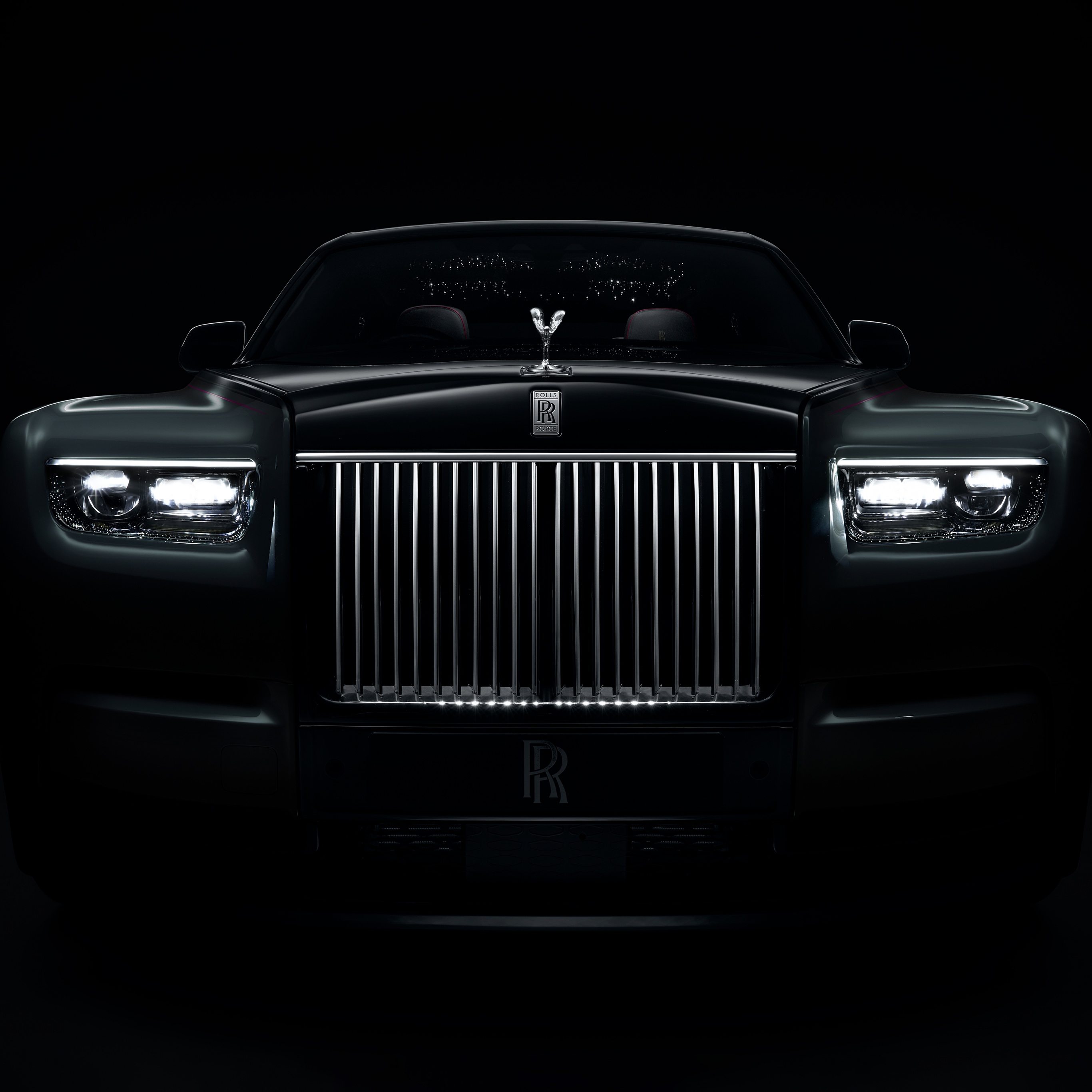 Rolls-Royce Phantom Series II Wallpaper 4K, Black cars, Black/Dark, #8124
