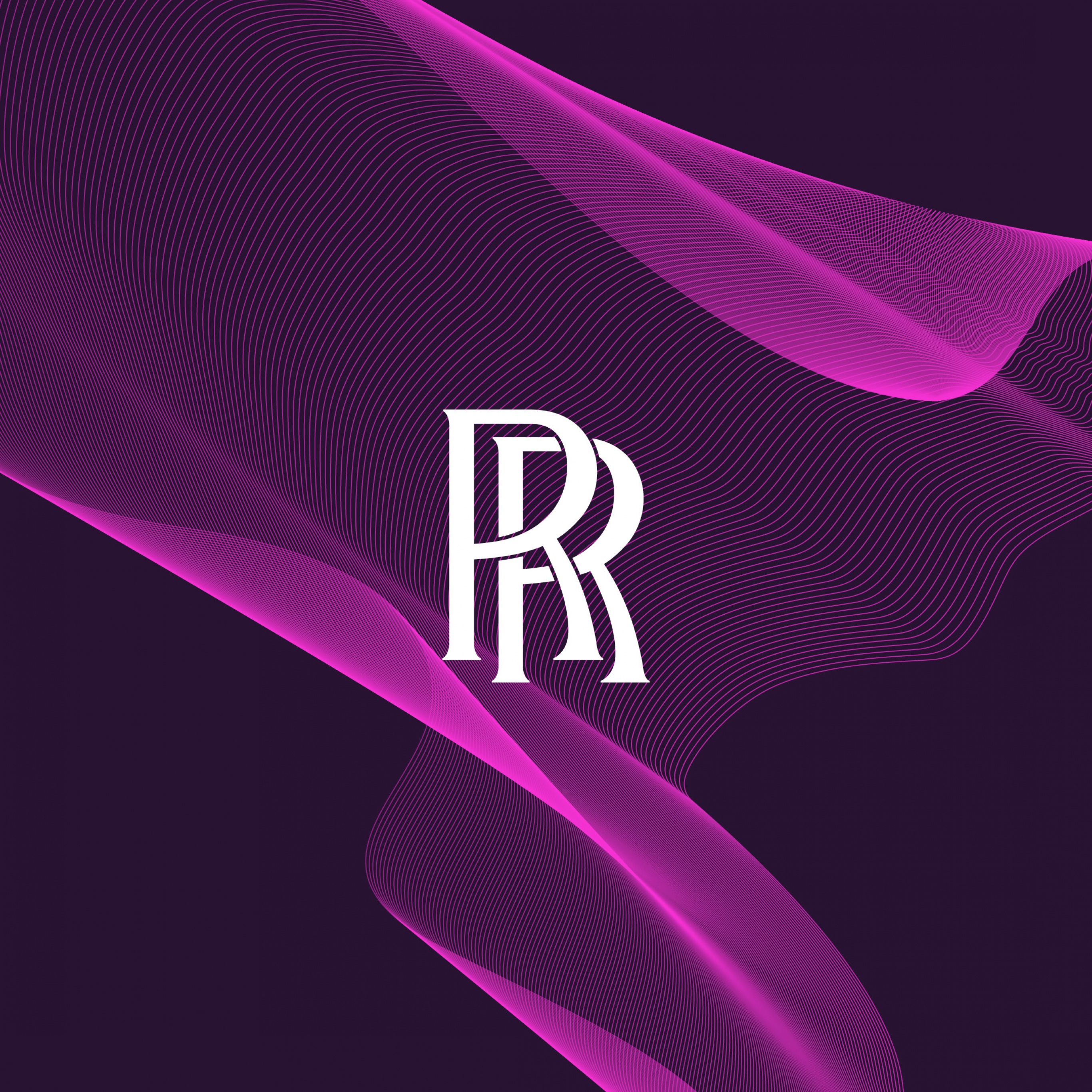 Rolls-Royce Wallpaper 4K, Purple background, Logo, Cars, #3880