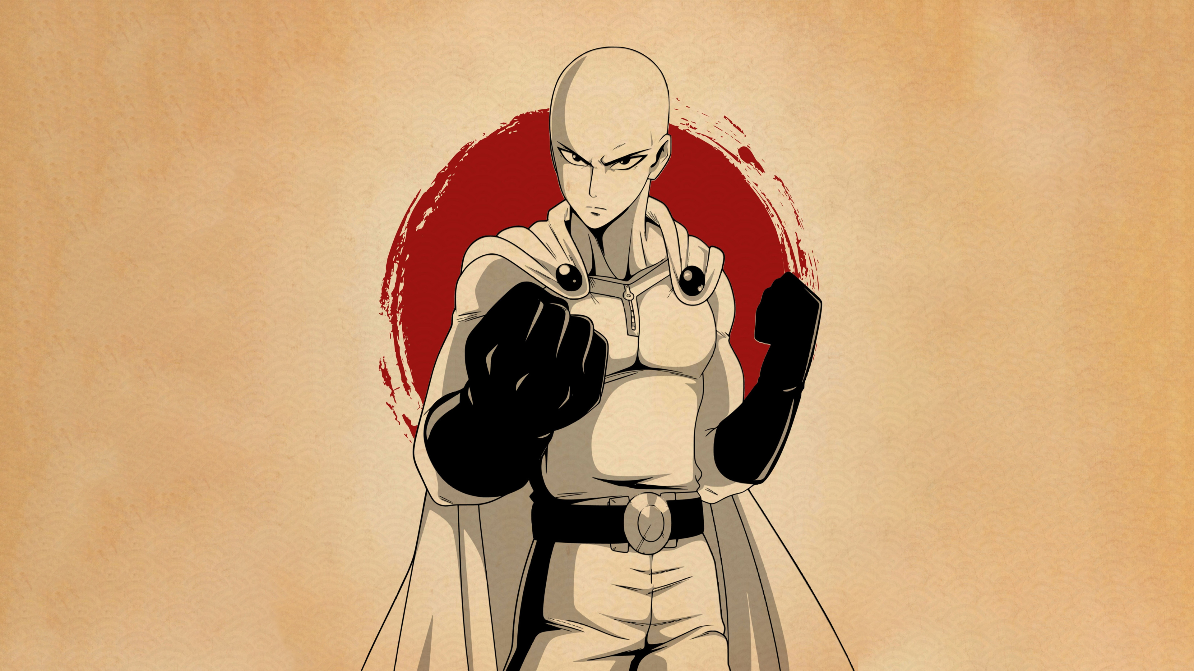 Anime One-Punch Man - Saitama Wallpaper Download