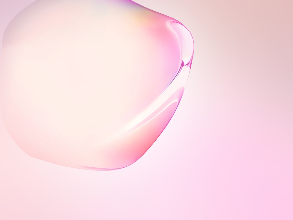 Samsung Galaxy Note10 Wallpaper 4K, Bubble, Pink, Stock, Abstract, #732