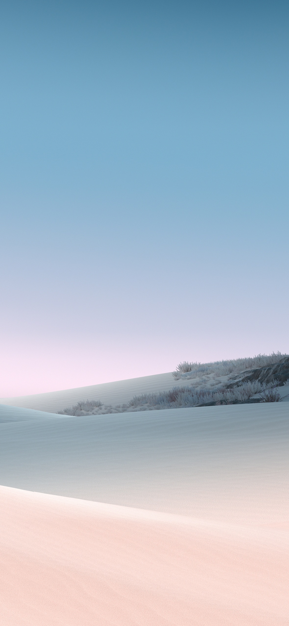 Microsoft Surface Wallpaper 4K, Desert, Sand Dunes, Clear sky