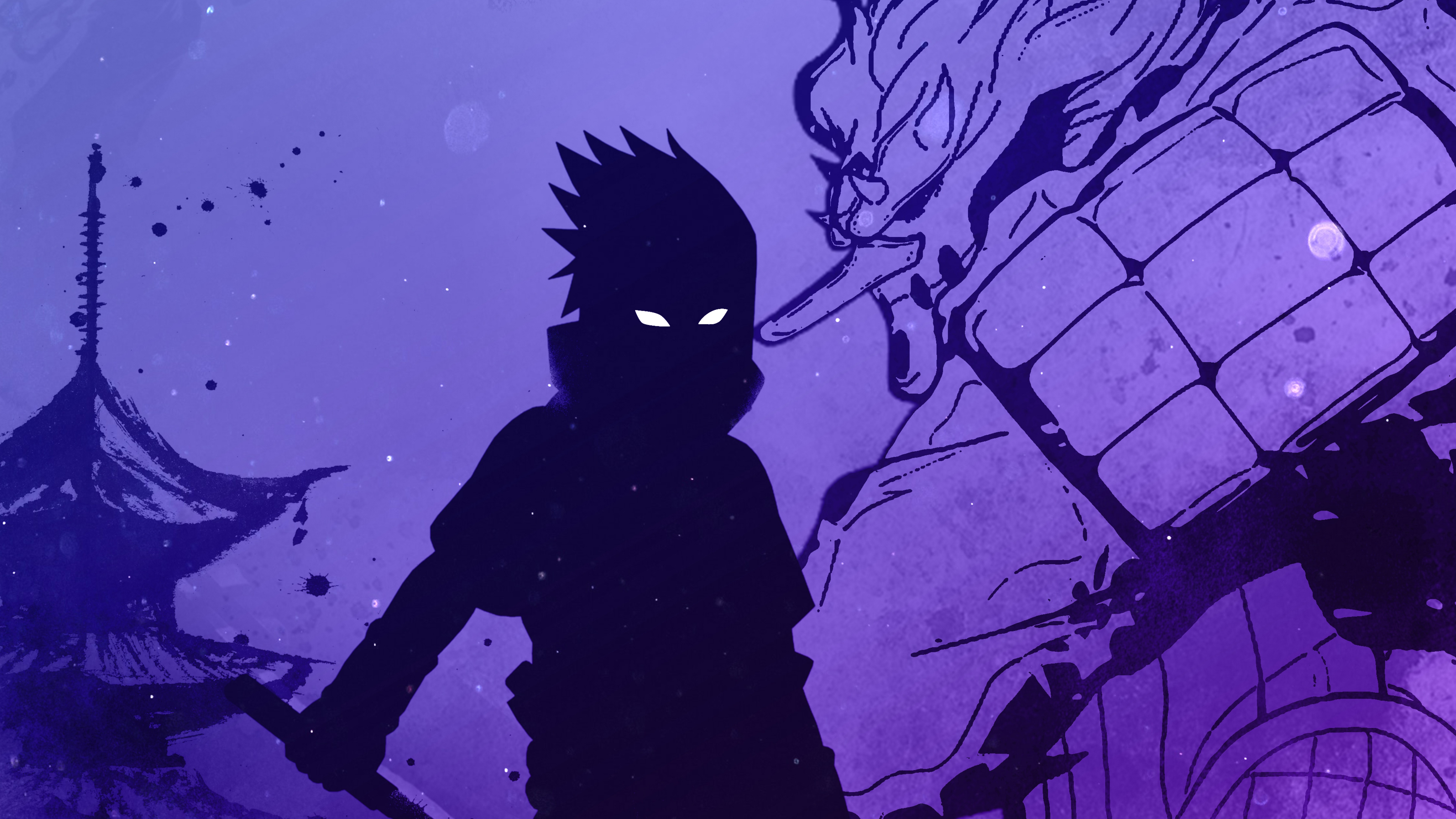 Wallpaper Sasuke Uchiha, Naruto Shippuden, Akatsuki, Naruto Uzumaki, Anime,  Background - Download Free Image