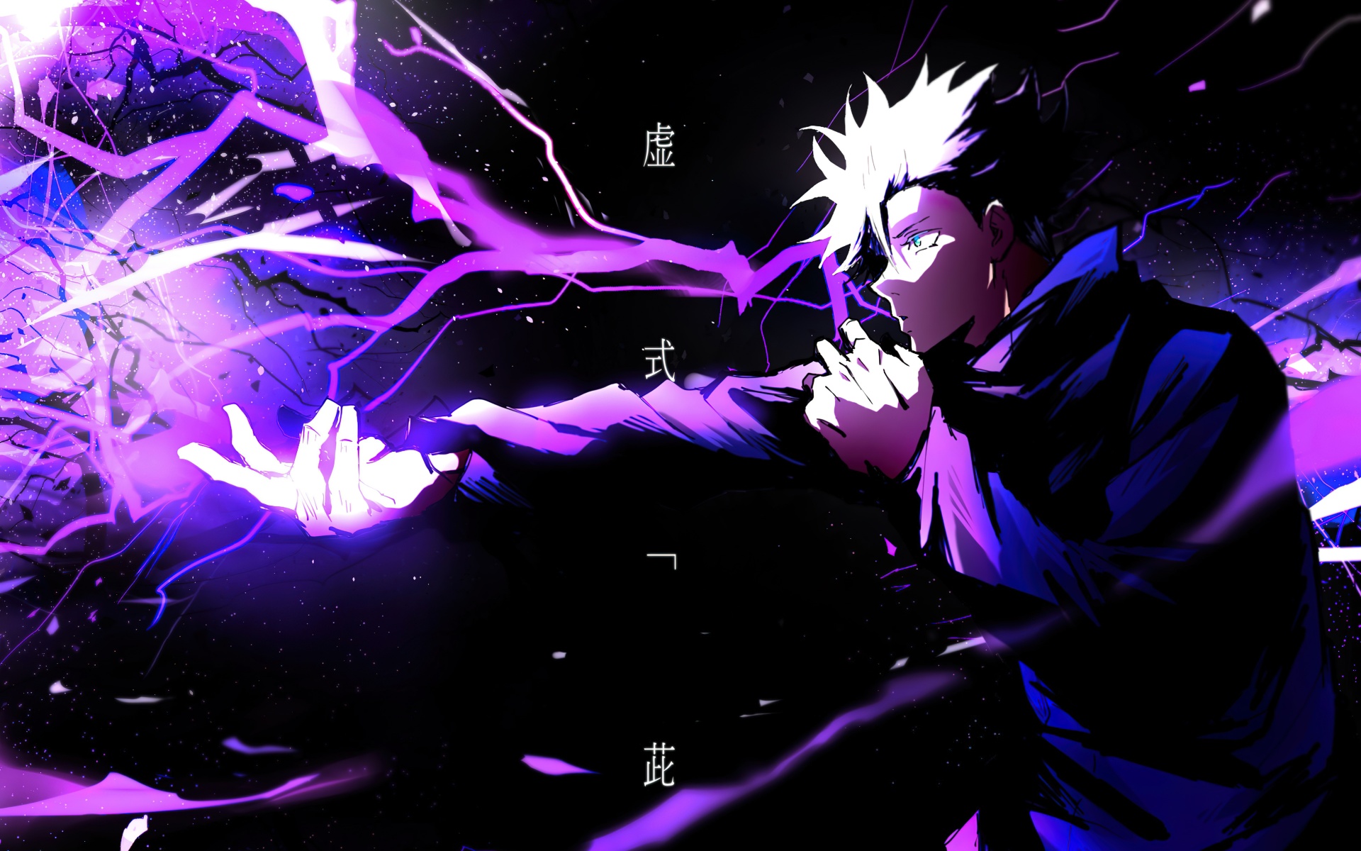 Jujutsu Kaisen Wallpaper K Satoru Gojo Purple Background
