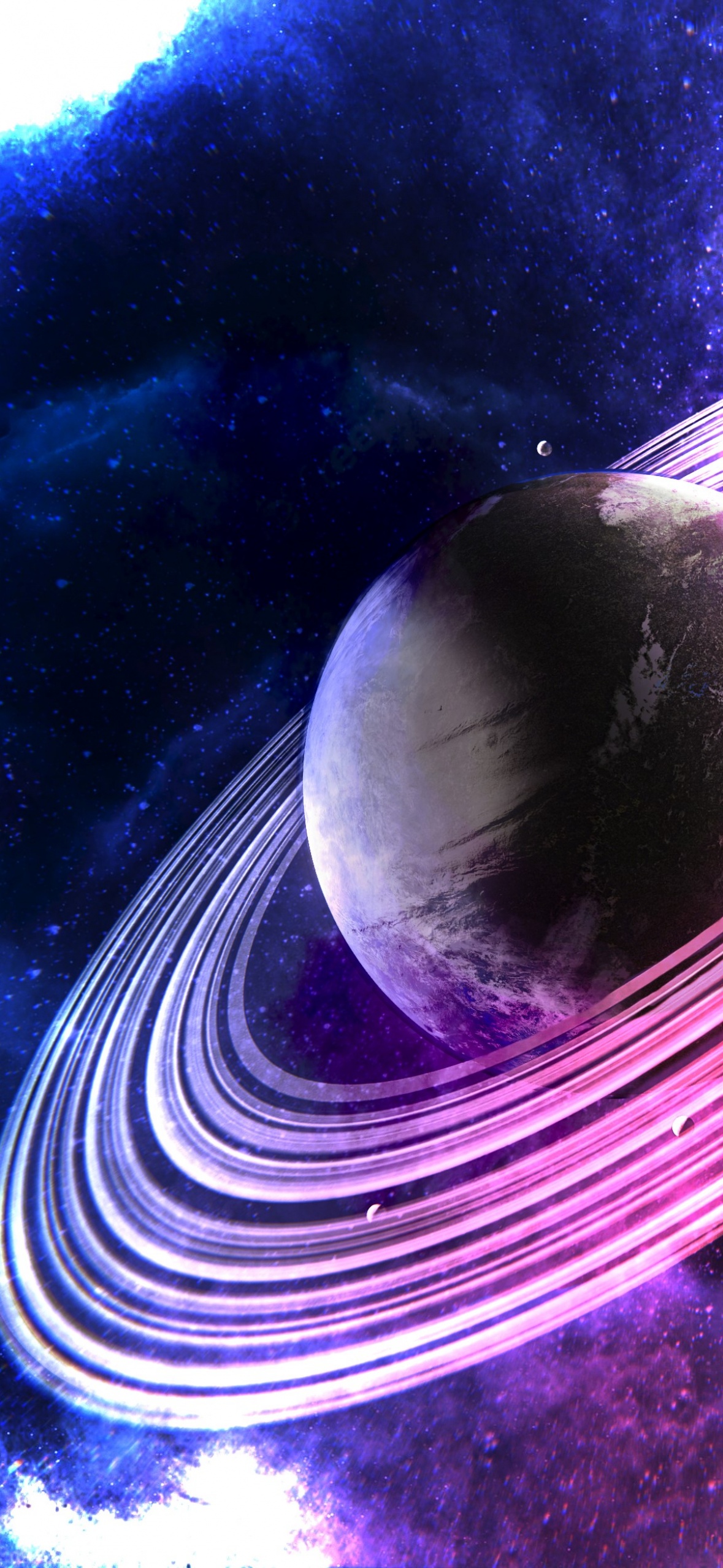 Saturn Wallpaper 4K, Rings of , Surreal, Space, #9123