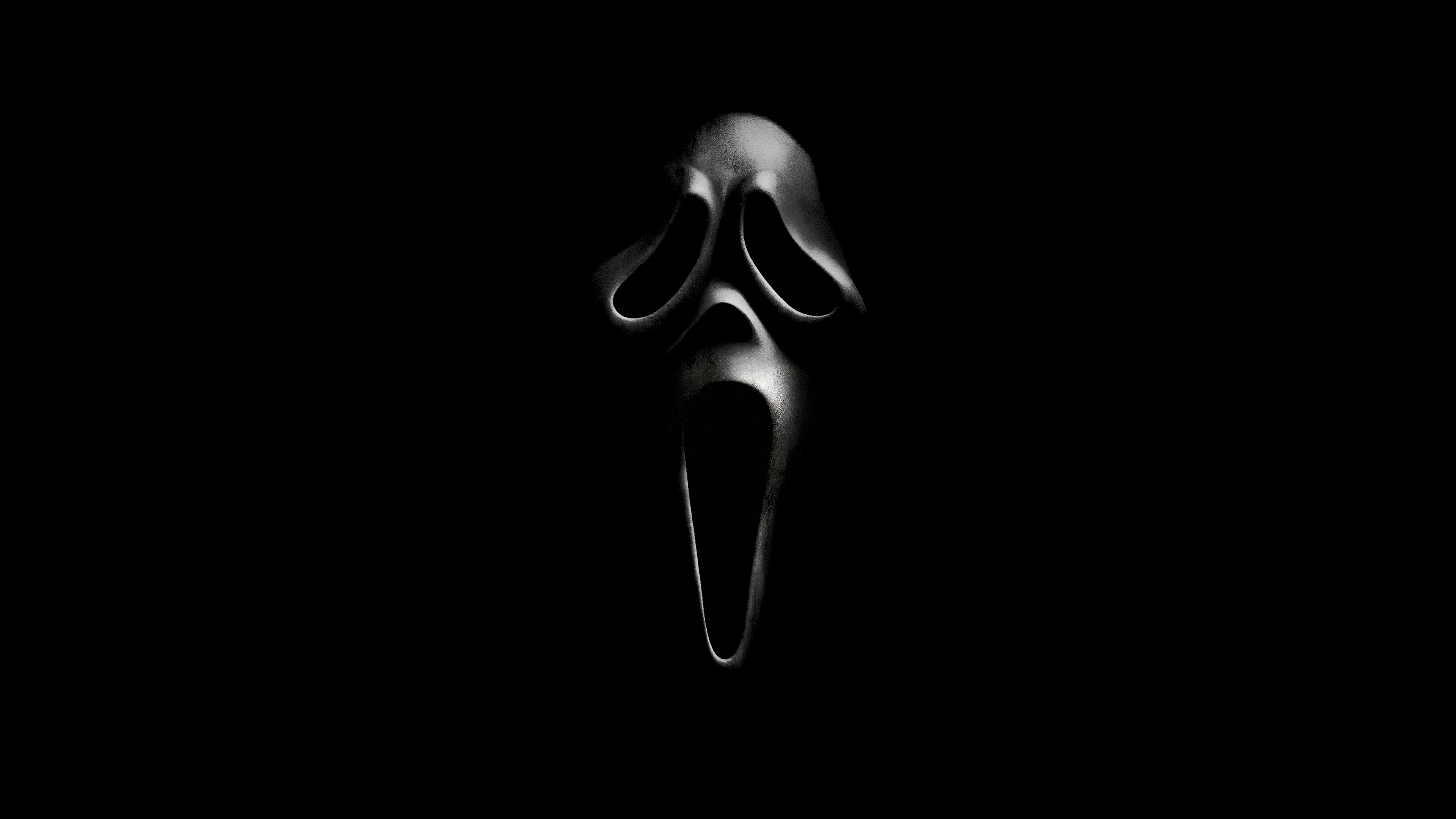 Scream Wallpaper 4K, Ghostface, 2022 Movies, Black/Dark, #6756