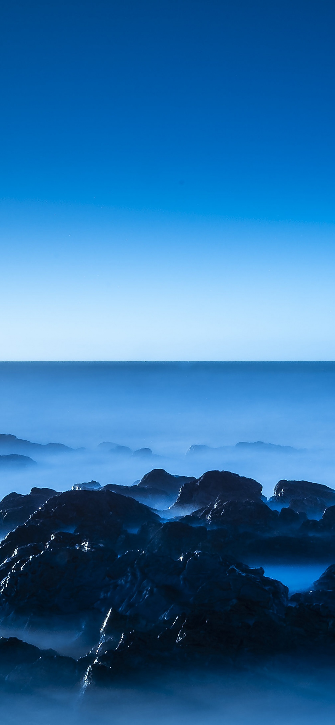 Seascape Wallpaper 4K, Blue, Horizon, Nature, #1594