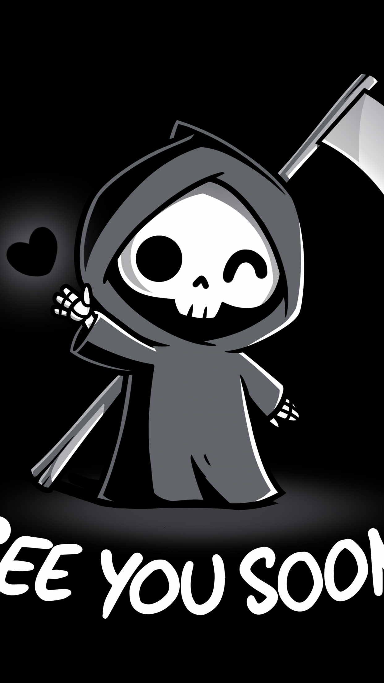Grim Reaper 1242x2688 Resolution Wallpapers Iphone XS MAX