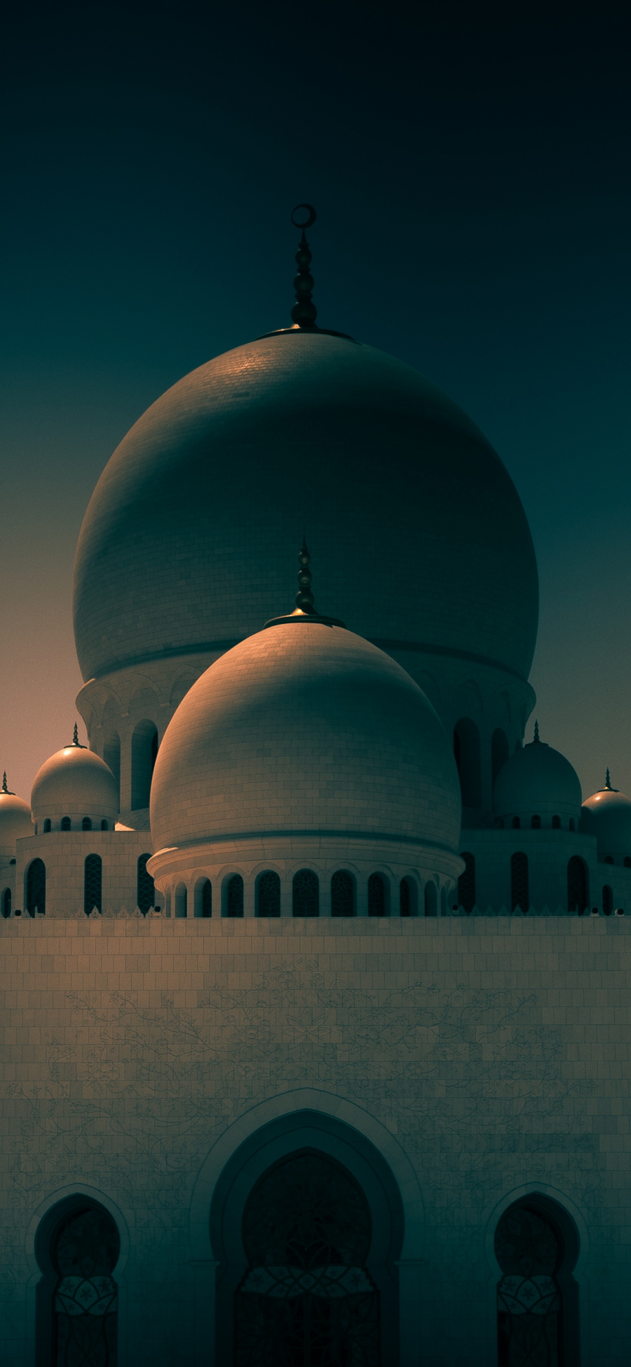 Heydar Mosque Azerbaijan Baku Lights Night for Sam iPhone Wallpapers  Free Download