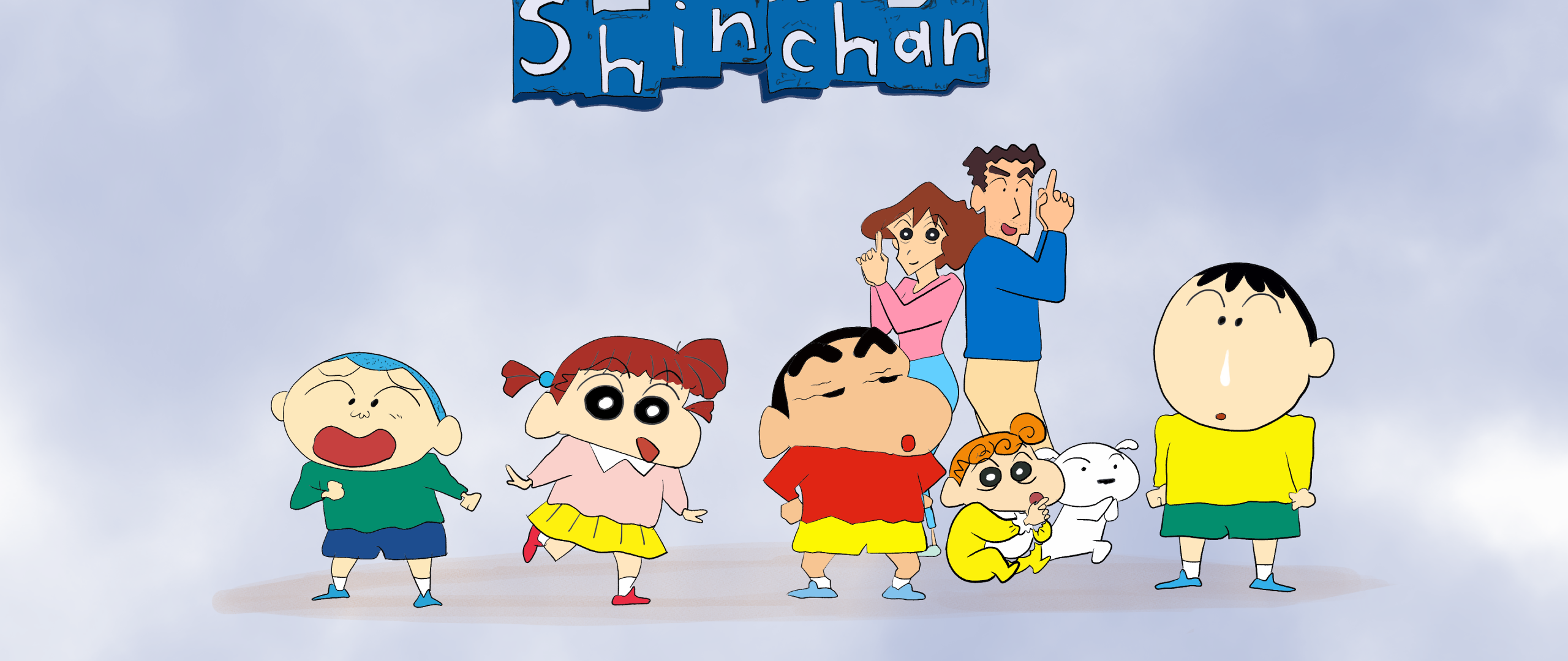 Shinchan Family Wallpaper Download | MobCup