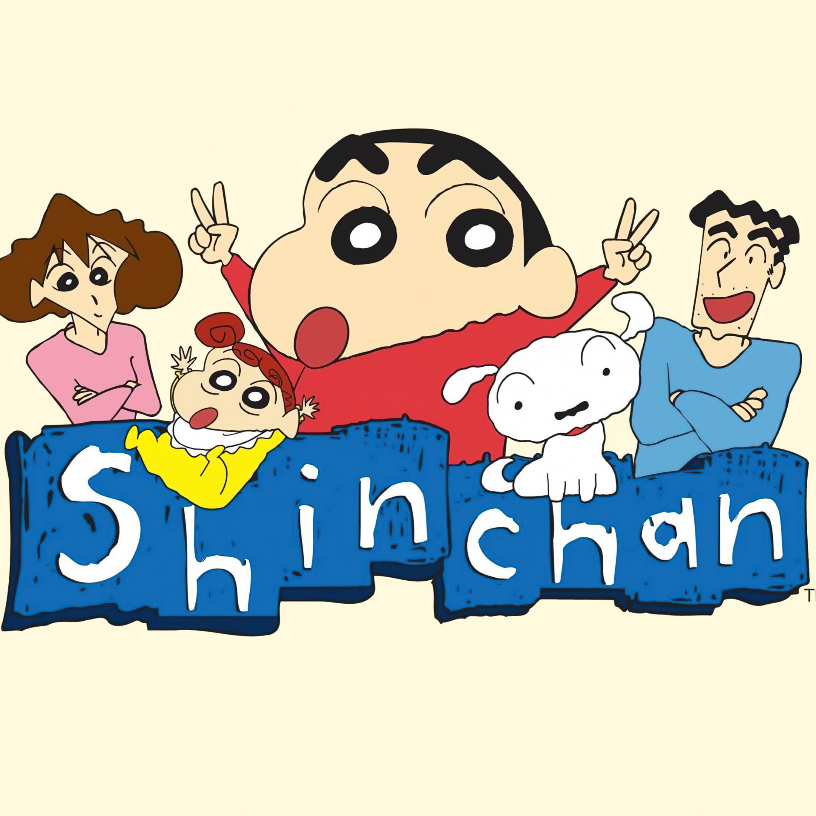 Download Manga Cartoon Character Shin Chan iPhone Wallpaper