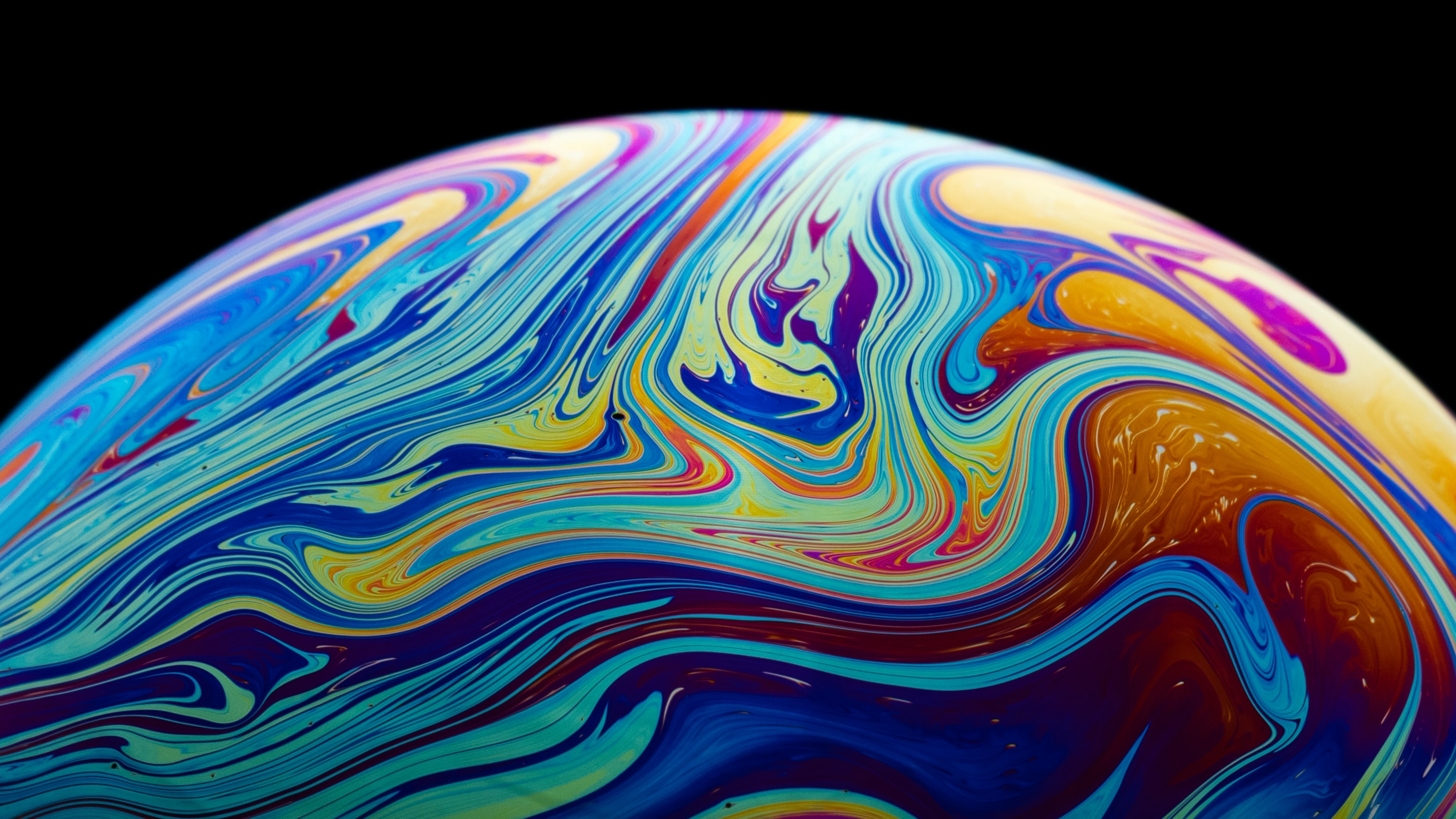 Soap Bubble Wallpaper 4K, Modern Art, Painting, Abstract, #7116