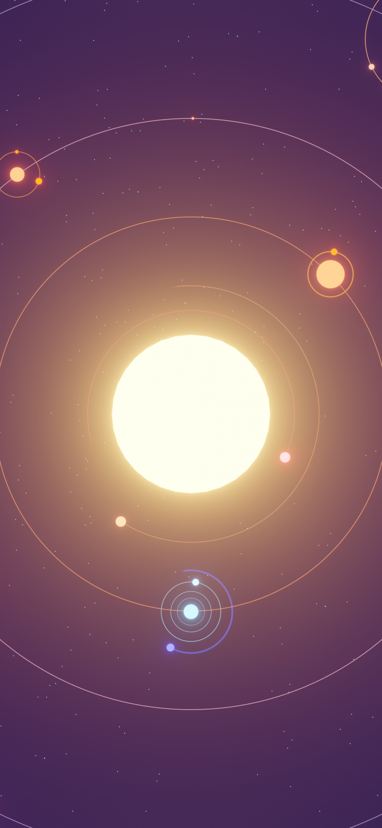 Solar system Wallpaper 4K, Planets, Galaxy, Orbit, Sun, Moon, #6357