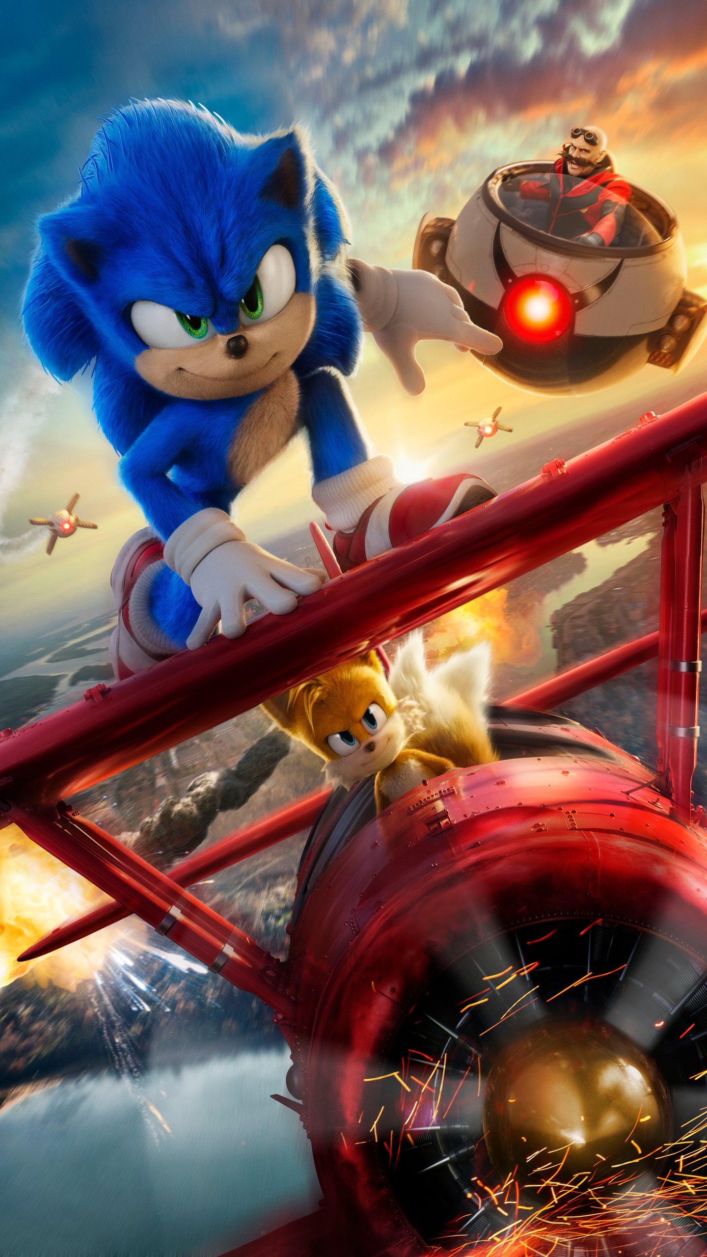 Sonic the Hedgehog 2 Wallpaper 4K, 2022 Movies, Adventure, Movies, #7099